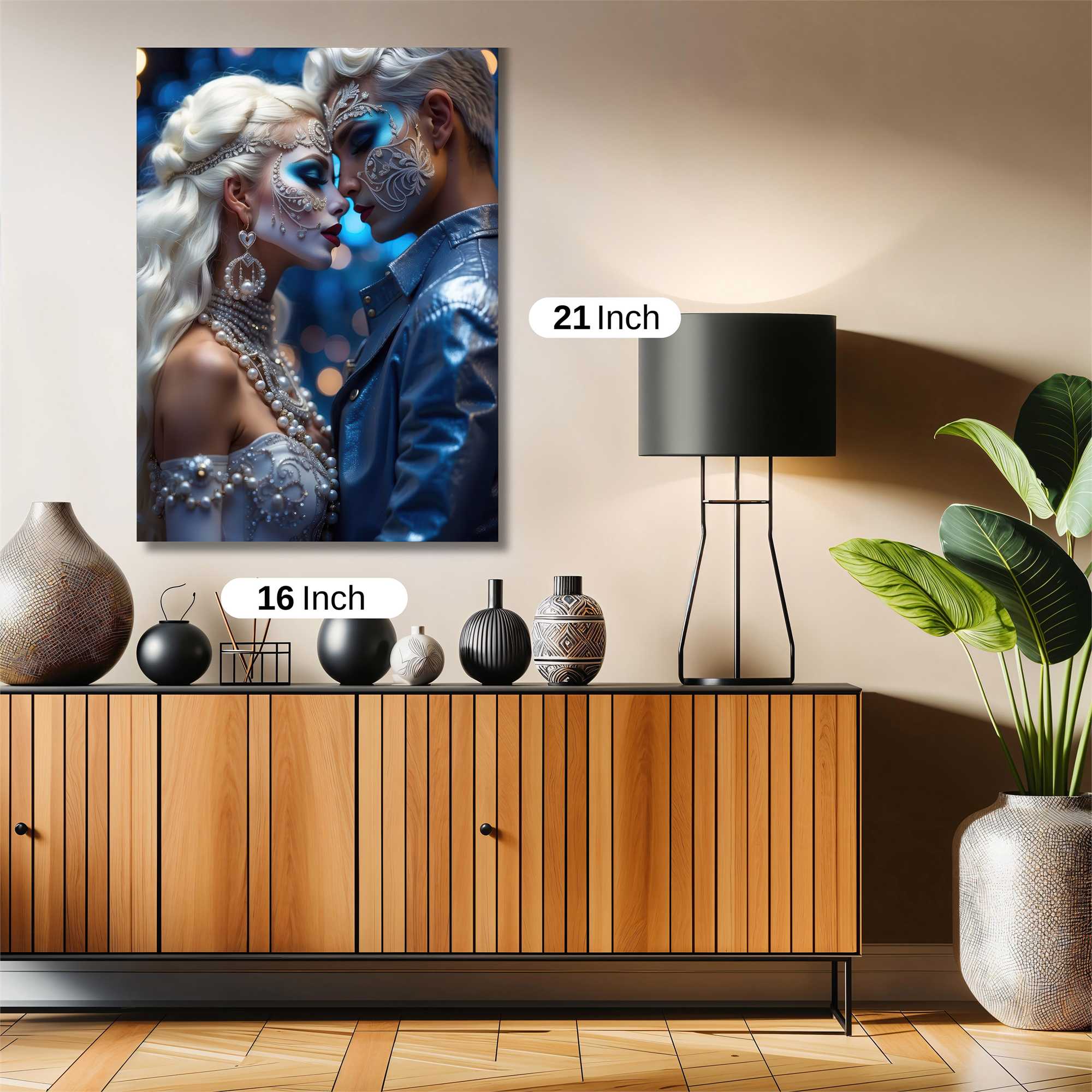 Frosty Romance Safe Wall Magnetic / M