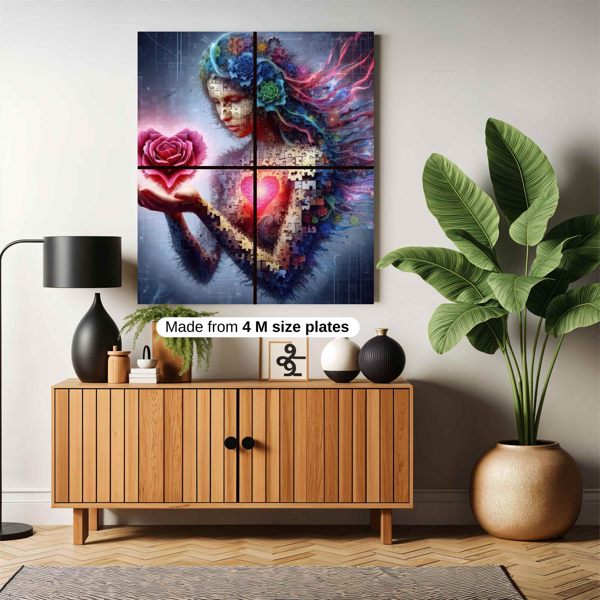 Digital Love Safe Wall Magnetic / M