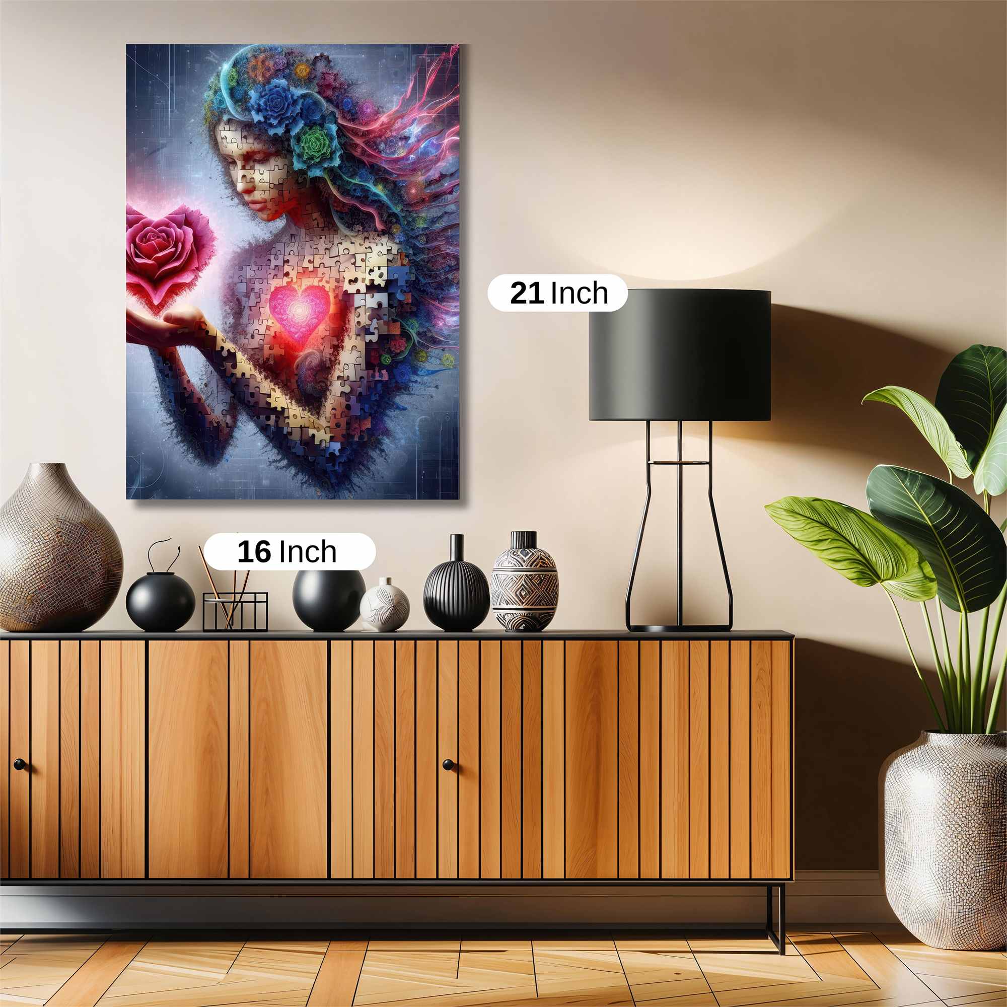 Digital Love Safe Wall Magnetic / M