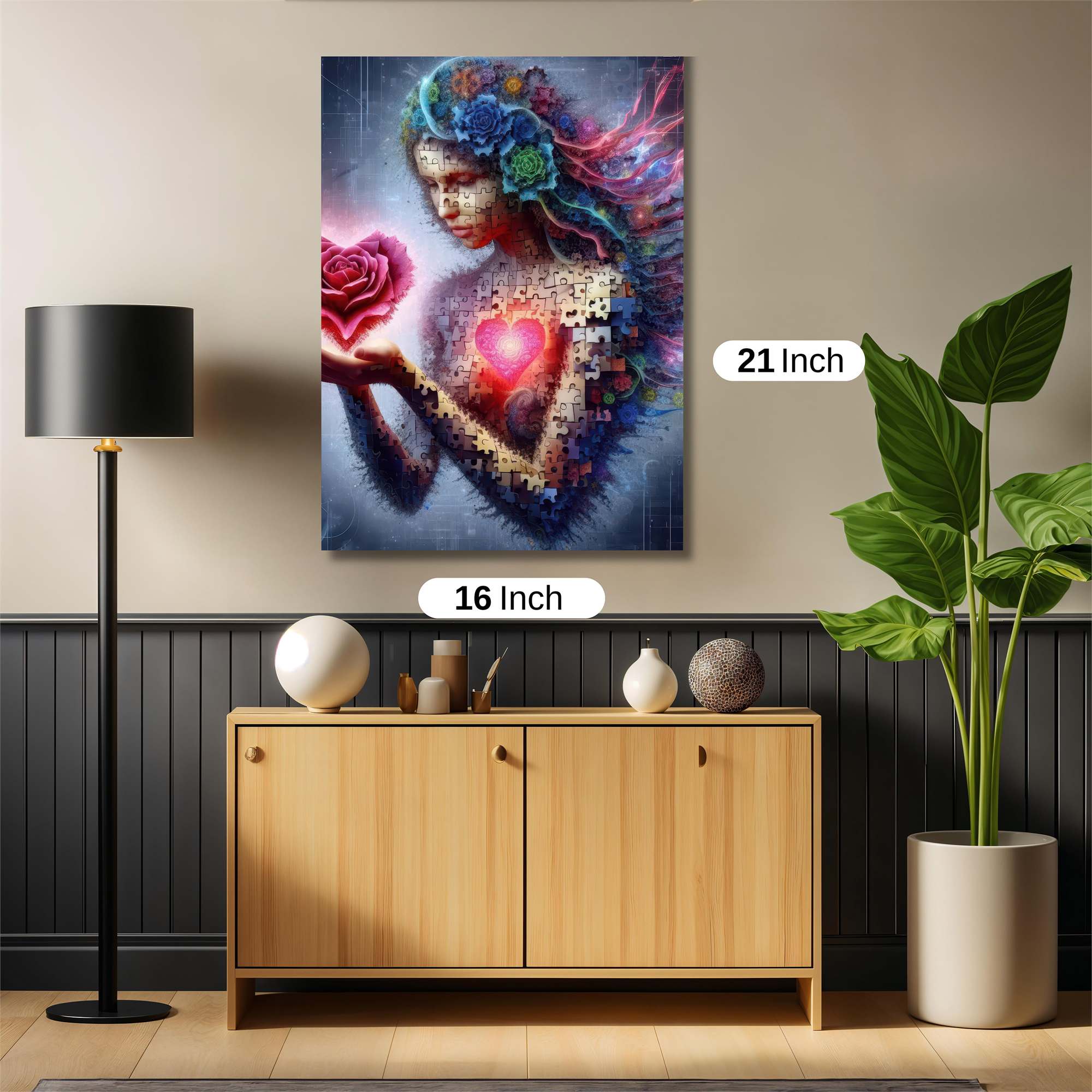 Digital Love Safe Wall Magnetic / M