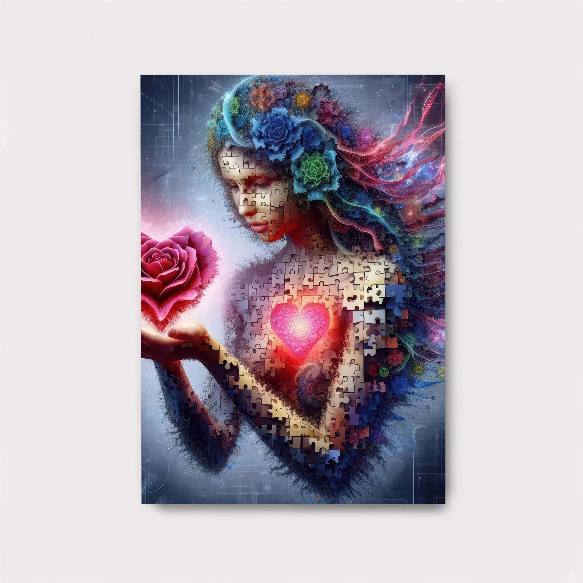 Digital Love Safe Wall Magnetic / M