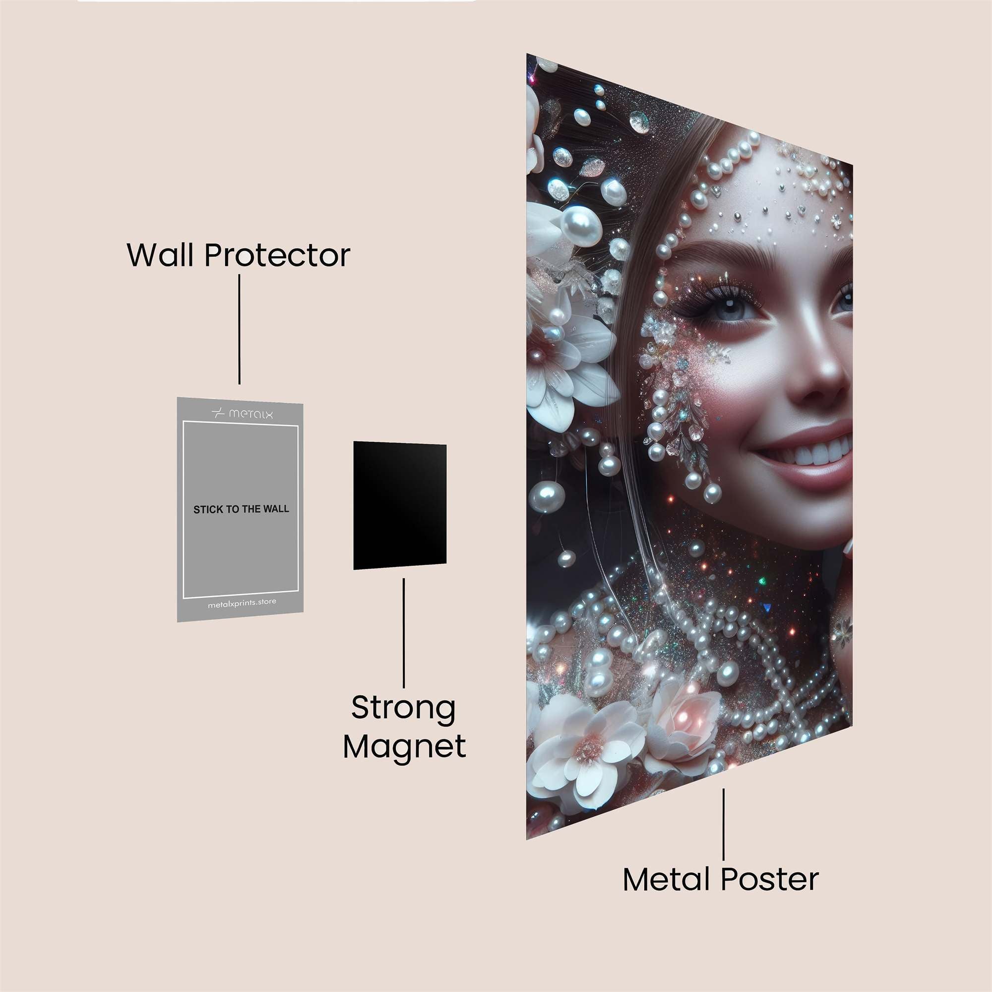 Fairy Enchantment Safe Wall Magnetic / M