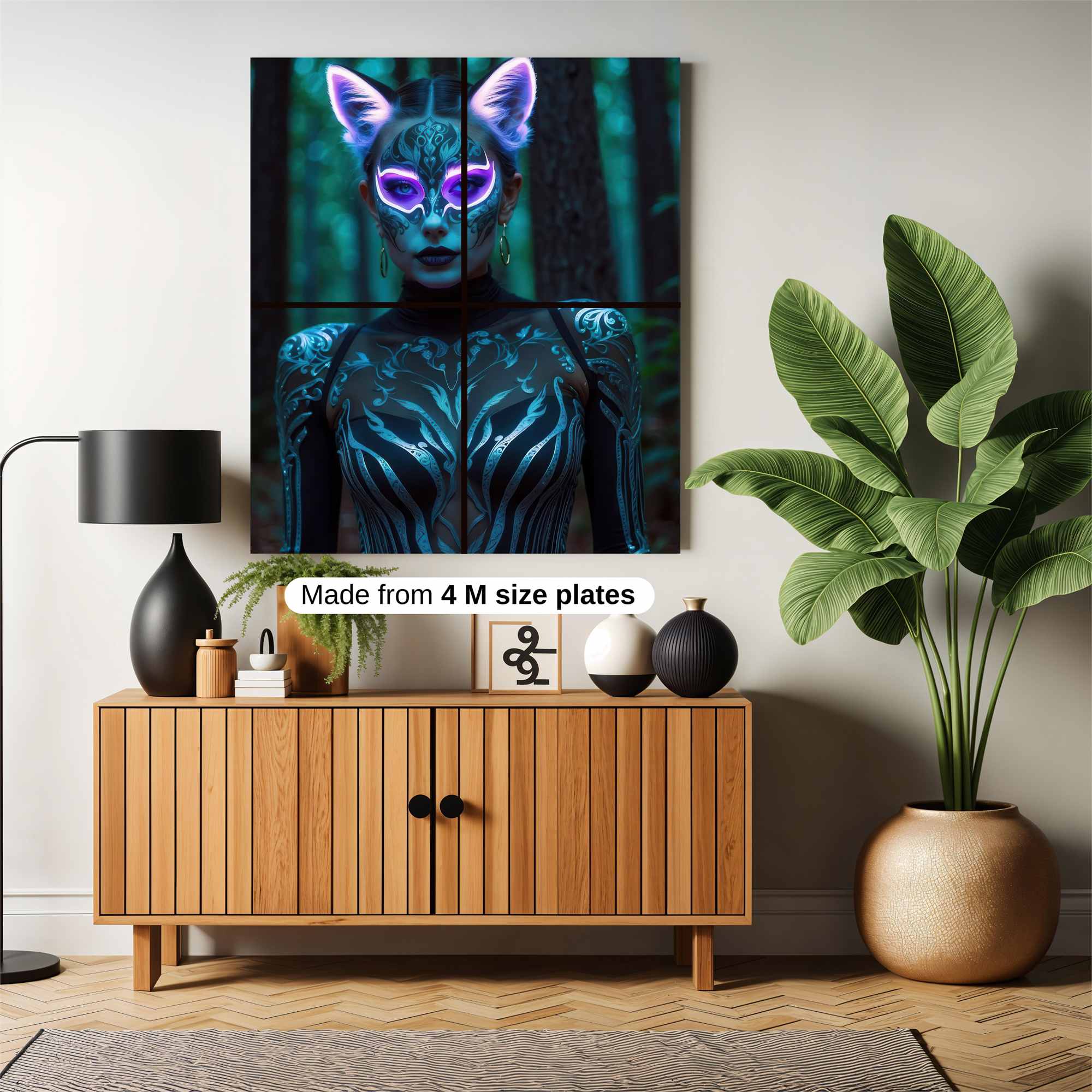 Neon Enigma Safe Wall Magnetic / M