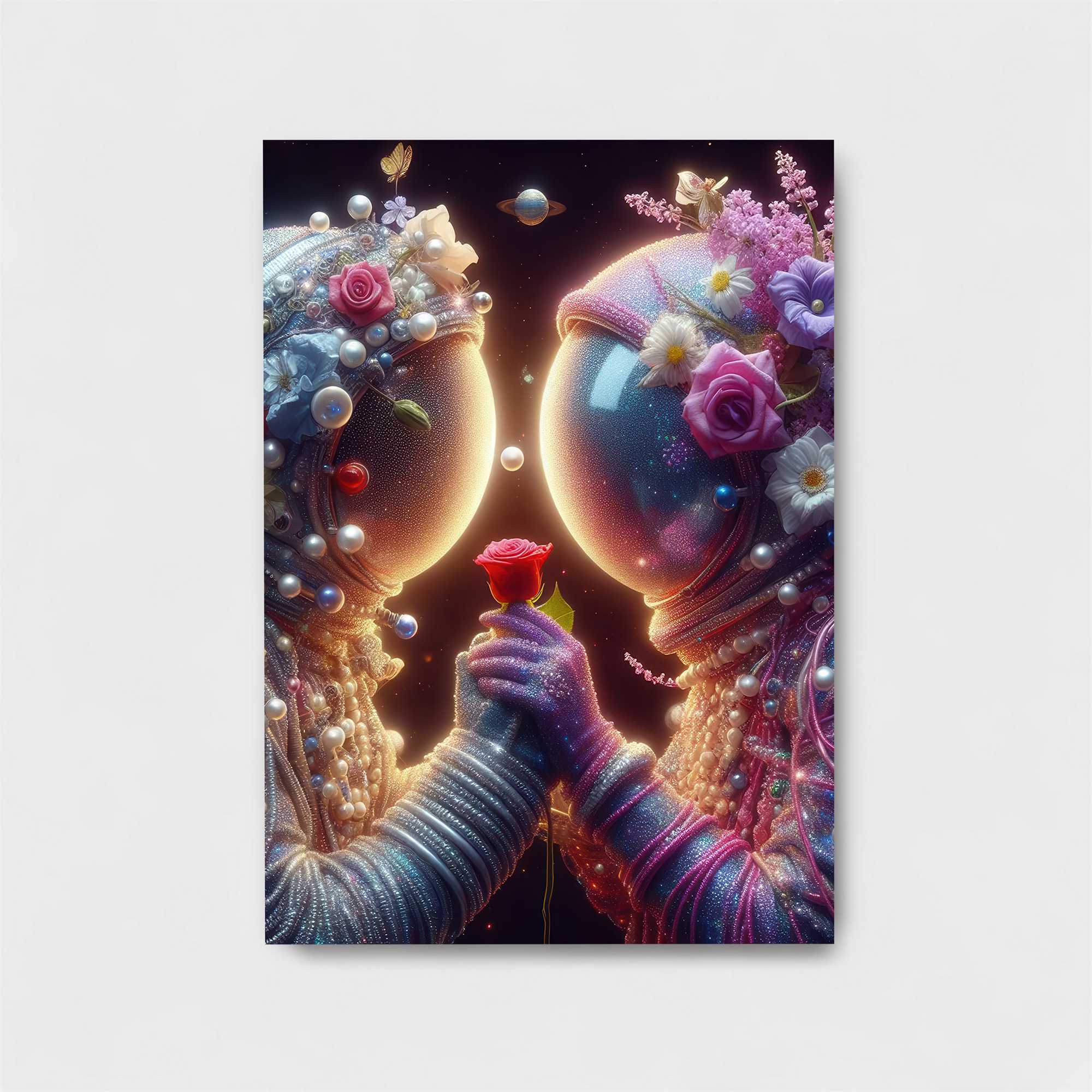 Astronaut Romance Safe Wall Magnetic / M