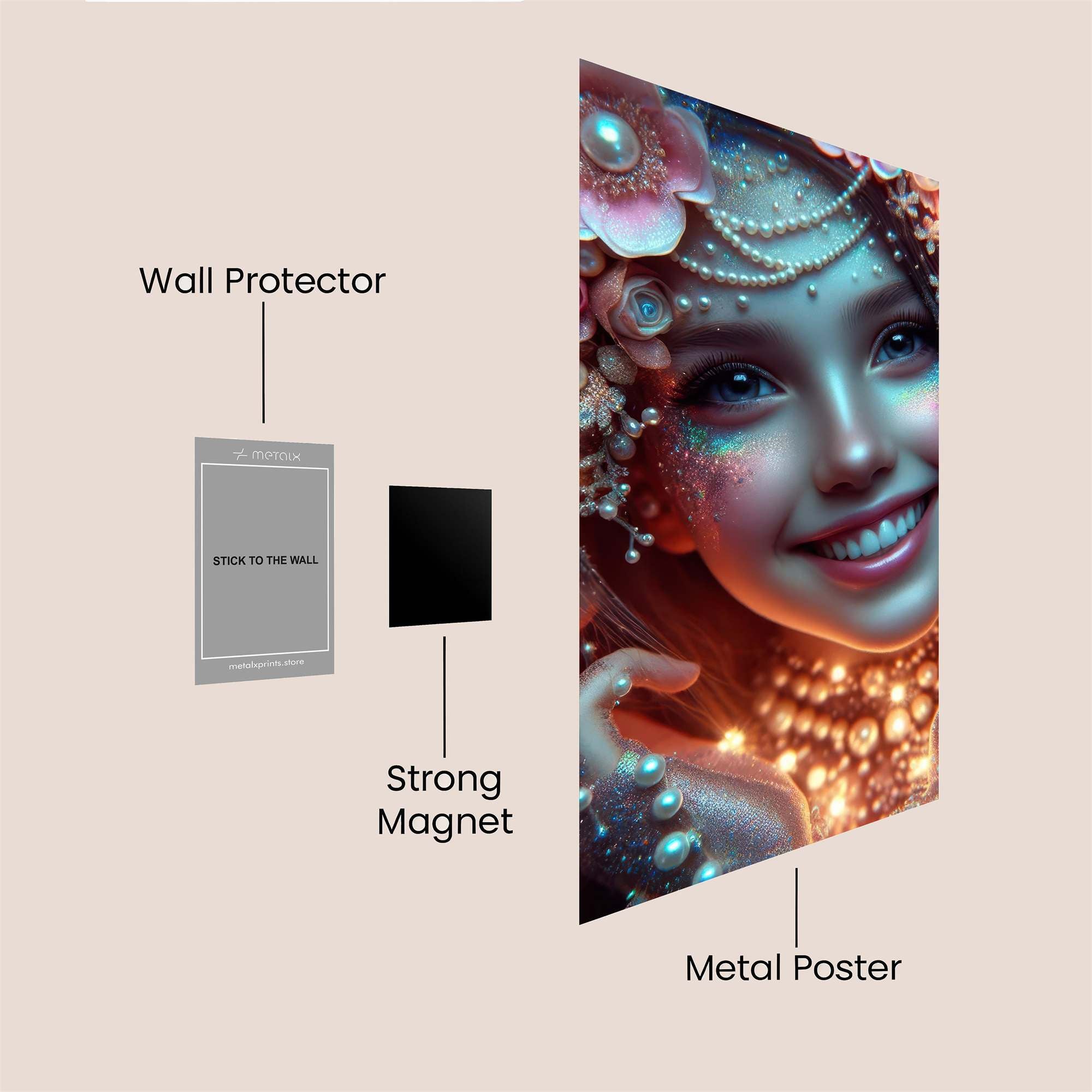 Fairy Enchantment Safe Wall Magnetic / M