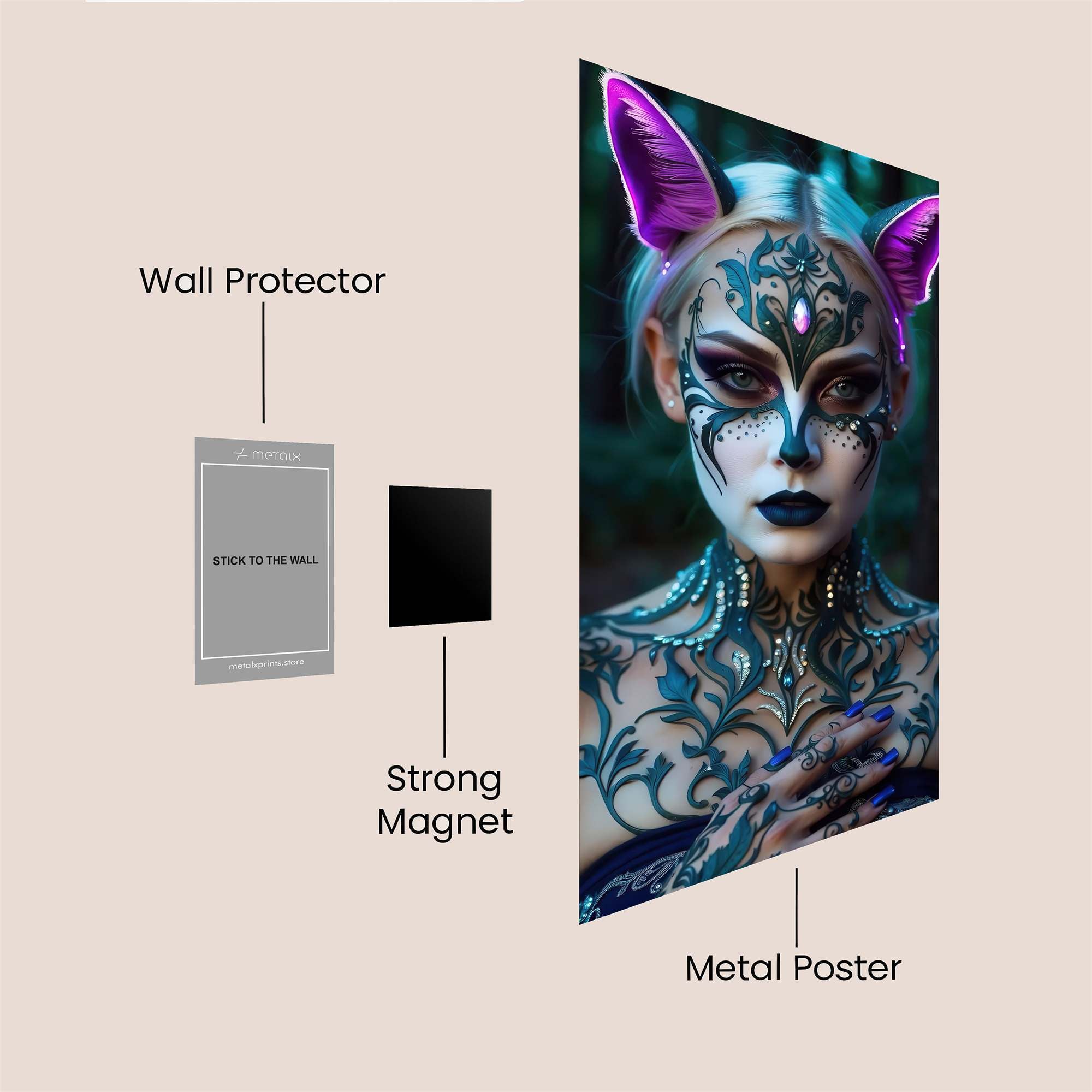 Fae Enigma Safe Wall Magnetic / M