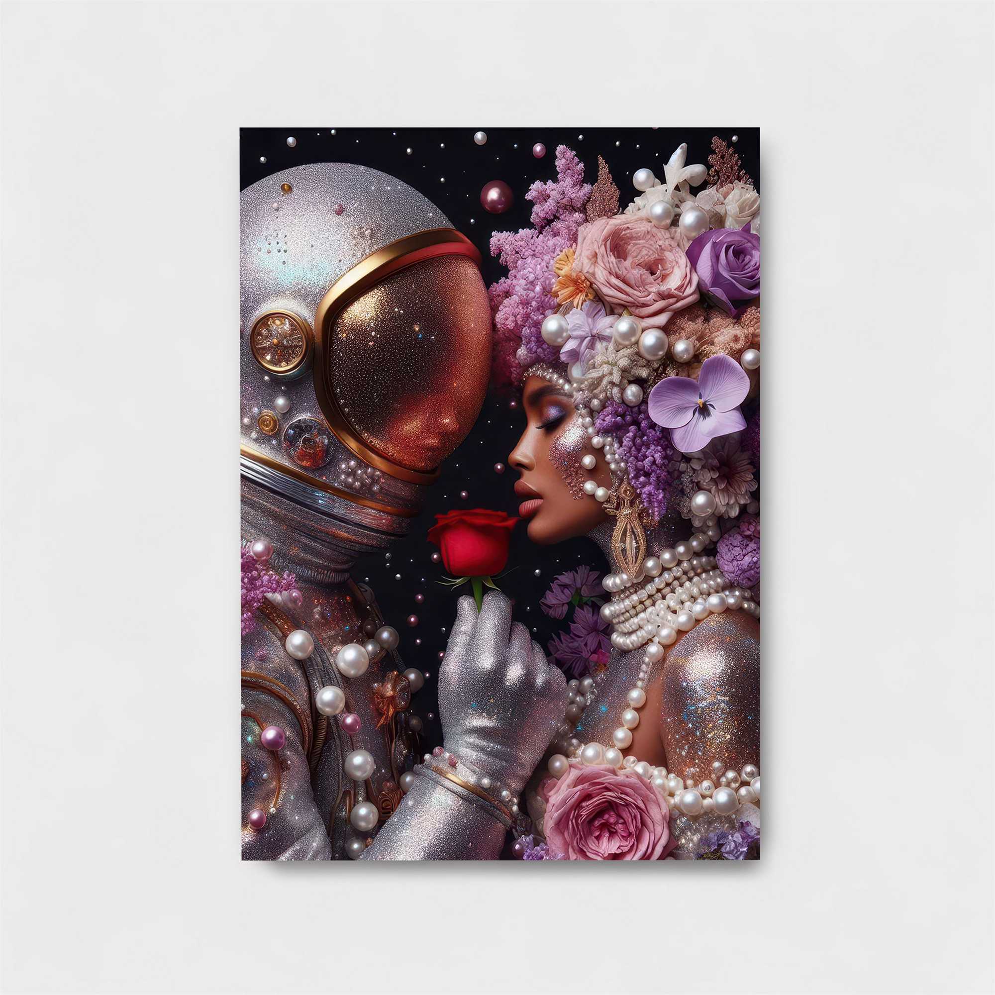 Astronaut Romance Safe Wall Magnetic / M