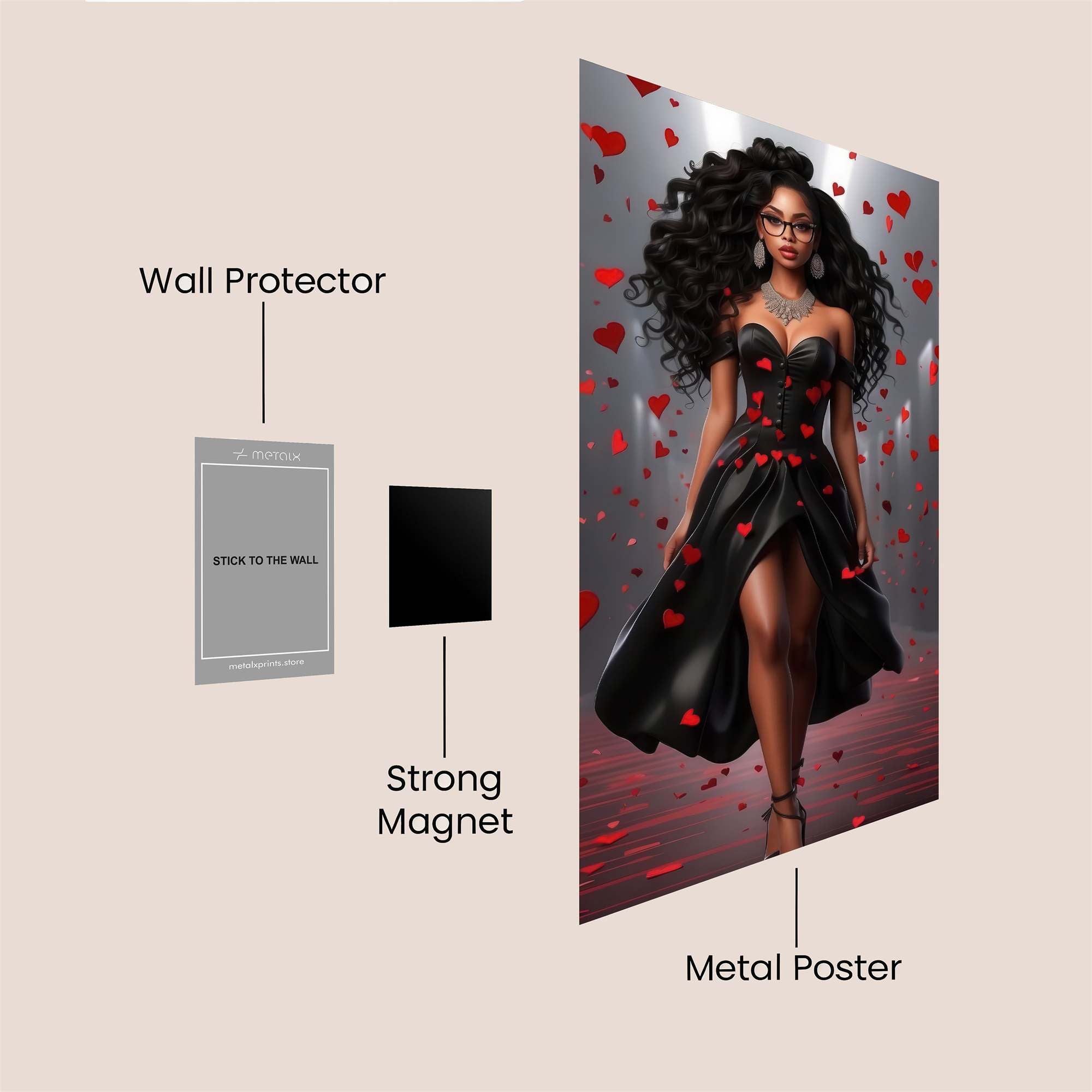 Passion's Allure Safe Wall Magnetic / M