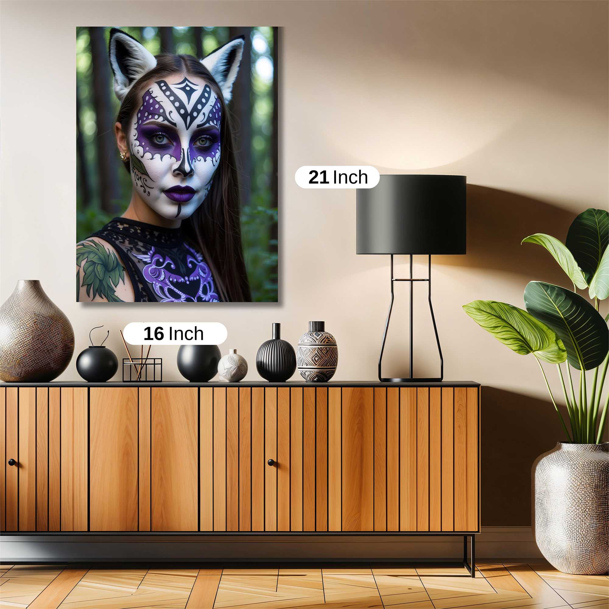 Feline Enigma Safe Wall Magnetic / M