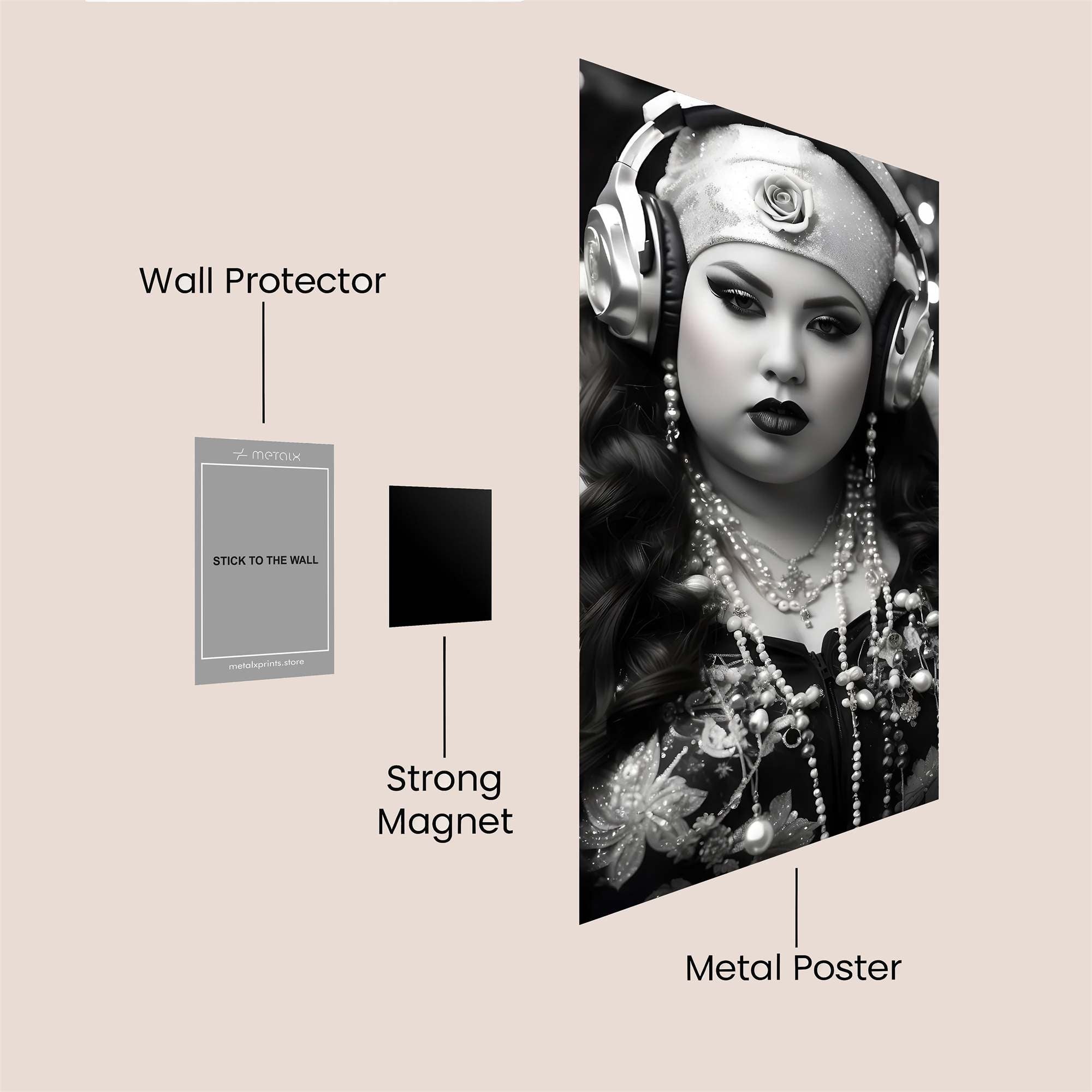 Diva Reverie Safe Wall Magnetic / M