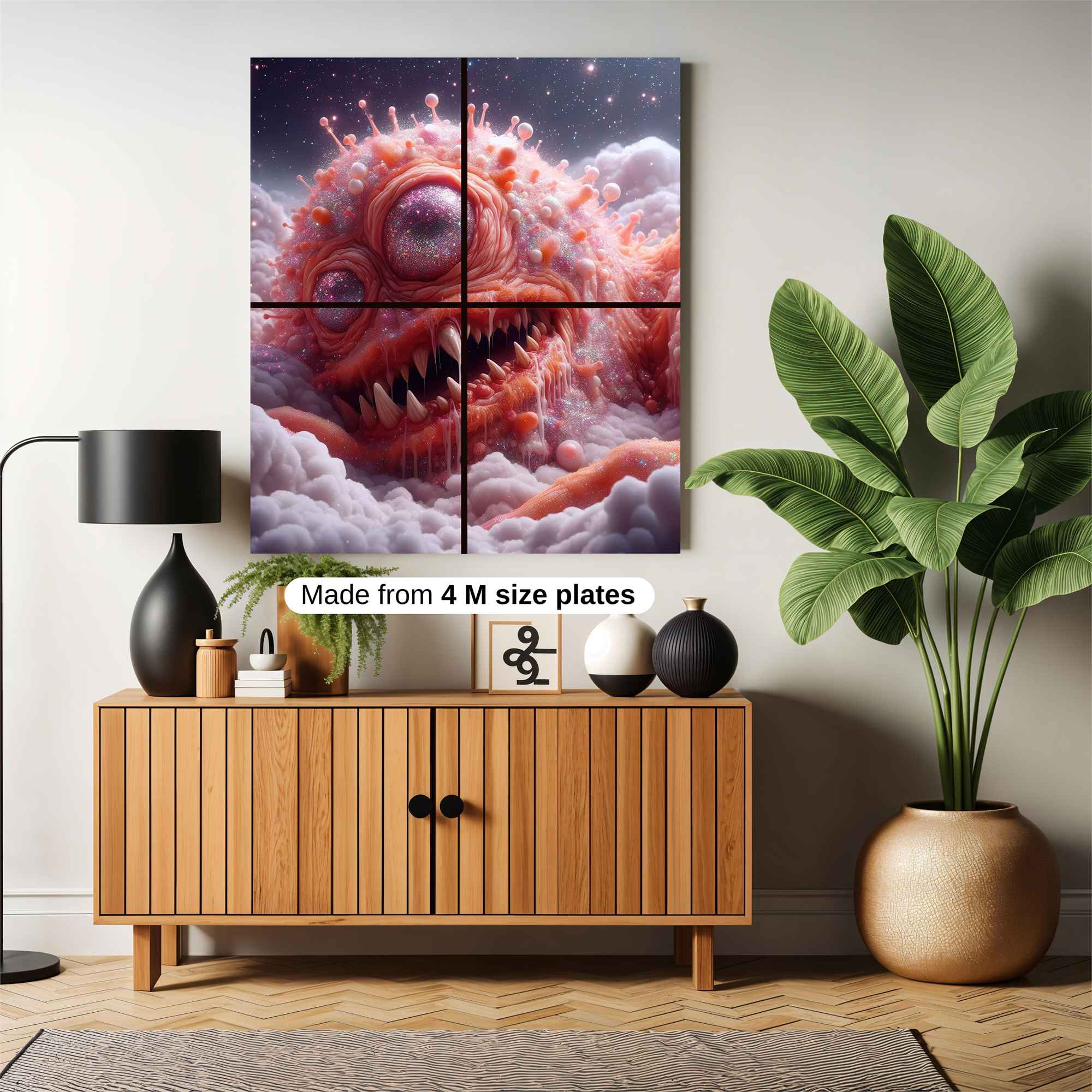 Alien Dreamscape Safe Wall Magnetic / M