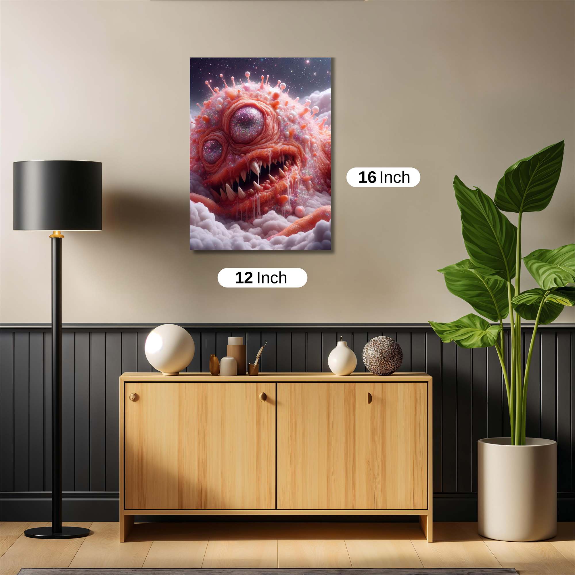 Alien Dreamscape Safe Wall Magnetic / M