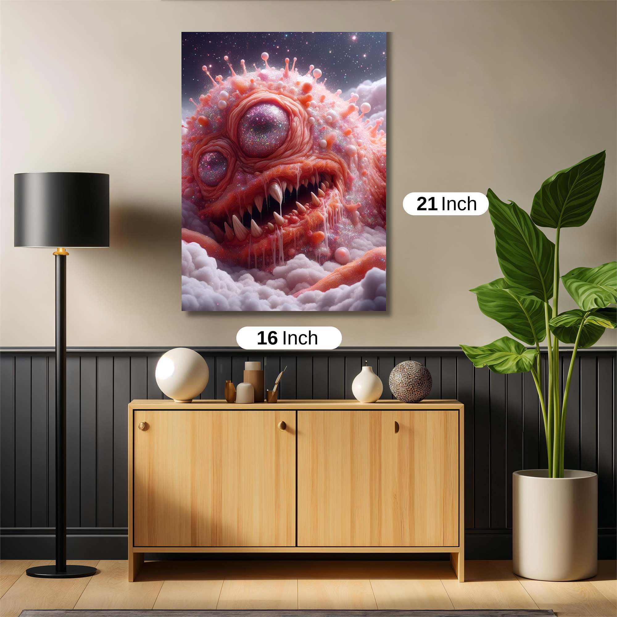 Alien Dreamscape Safe Wall Magnetic / M