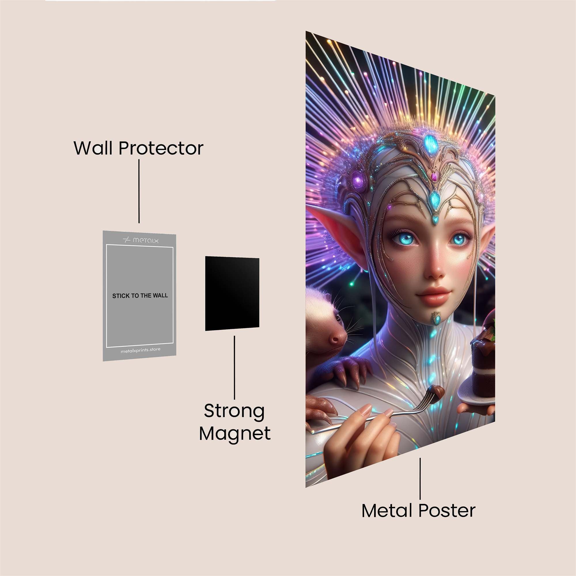 Elven Delight Safe Wall Magnetic / M