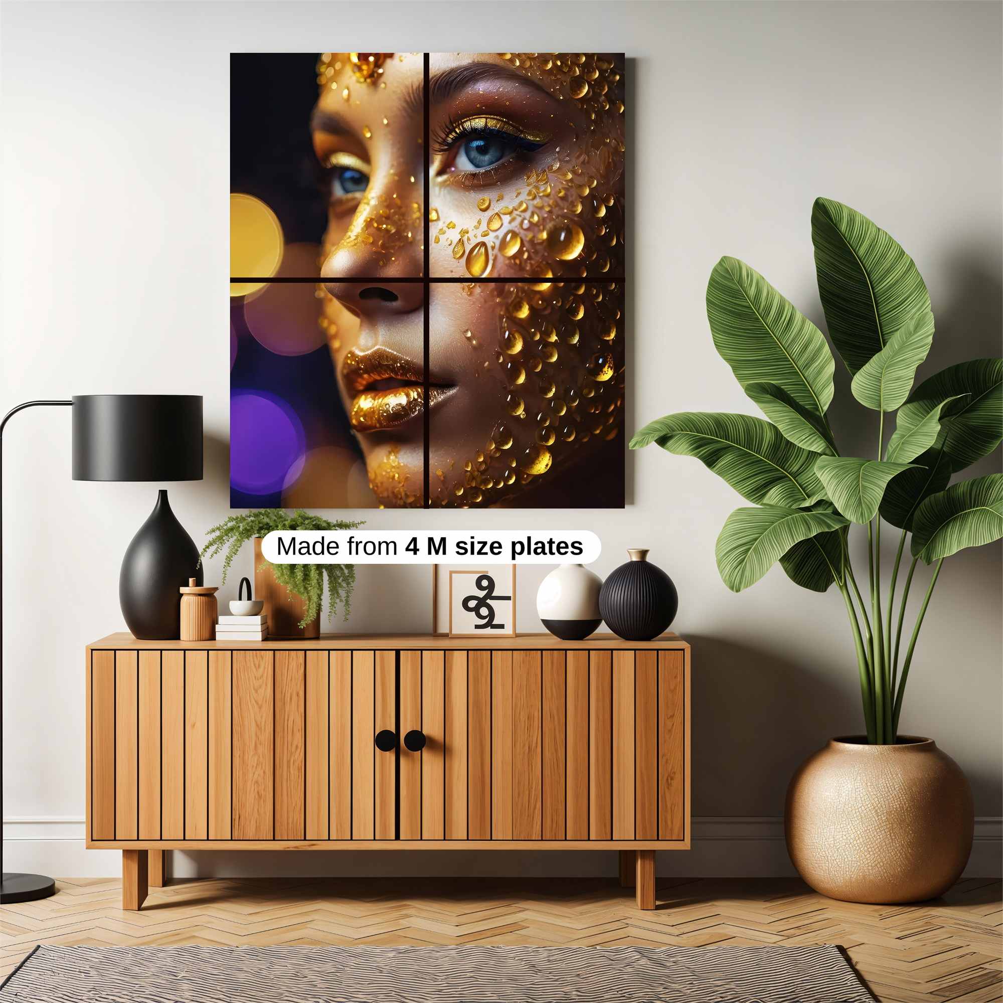 Golden Enchantment Safe Wall Magnetic / M
