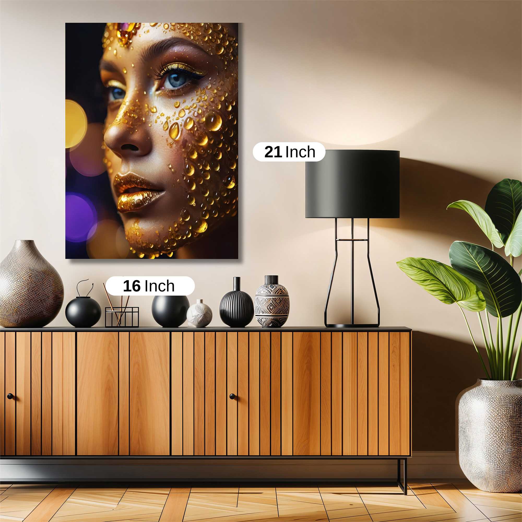 Golden Enchantment Safe Wall Magnetic / M