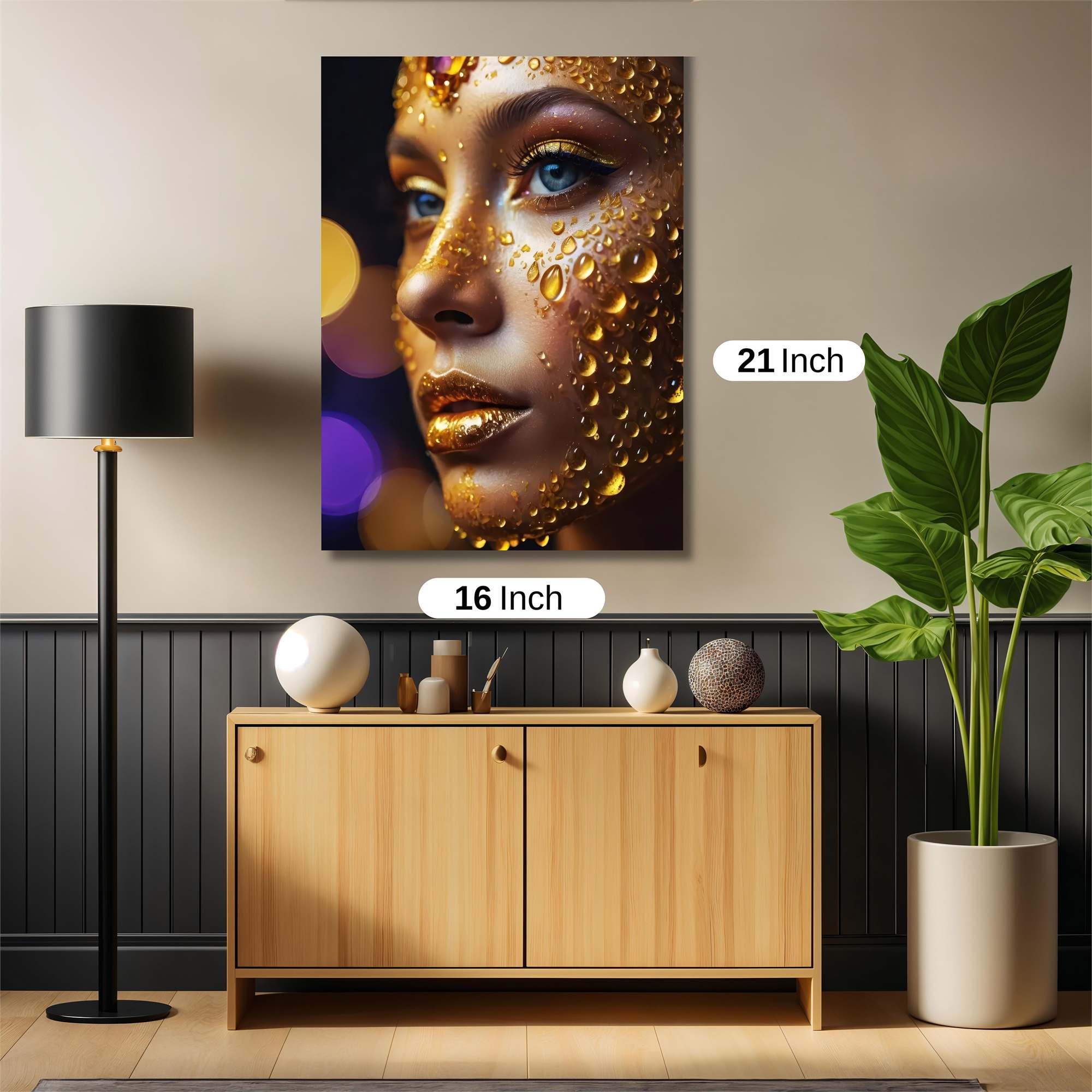 Golden Enchantment Safe Wall Magnetic / M
