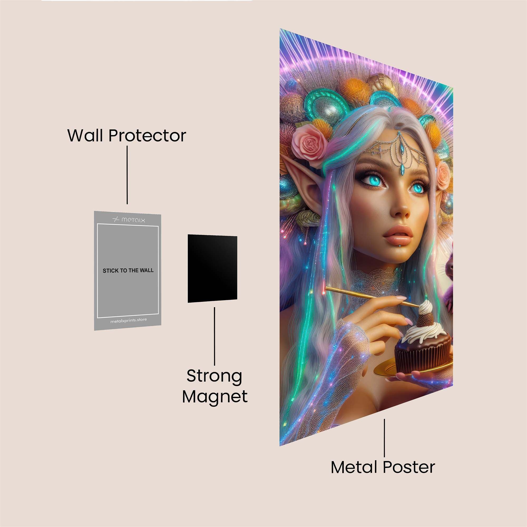 Elf Enchantment Safe Wall Magnetic / M