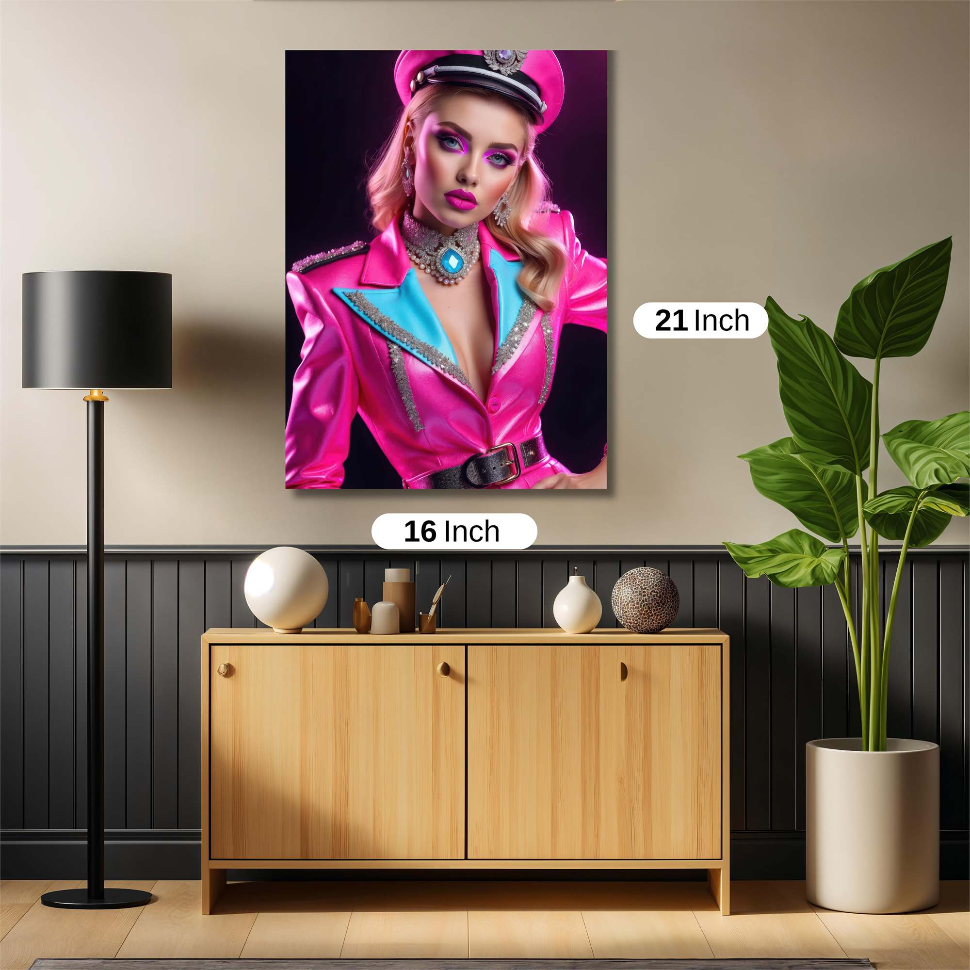 Neon Empress Safe Wall Magnetic / M