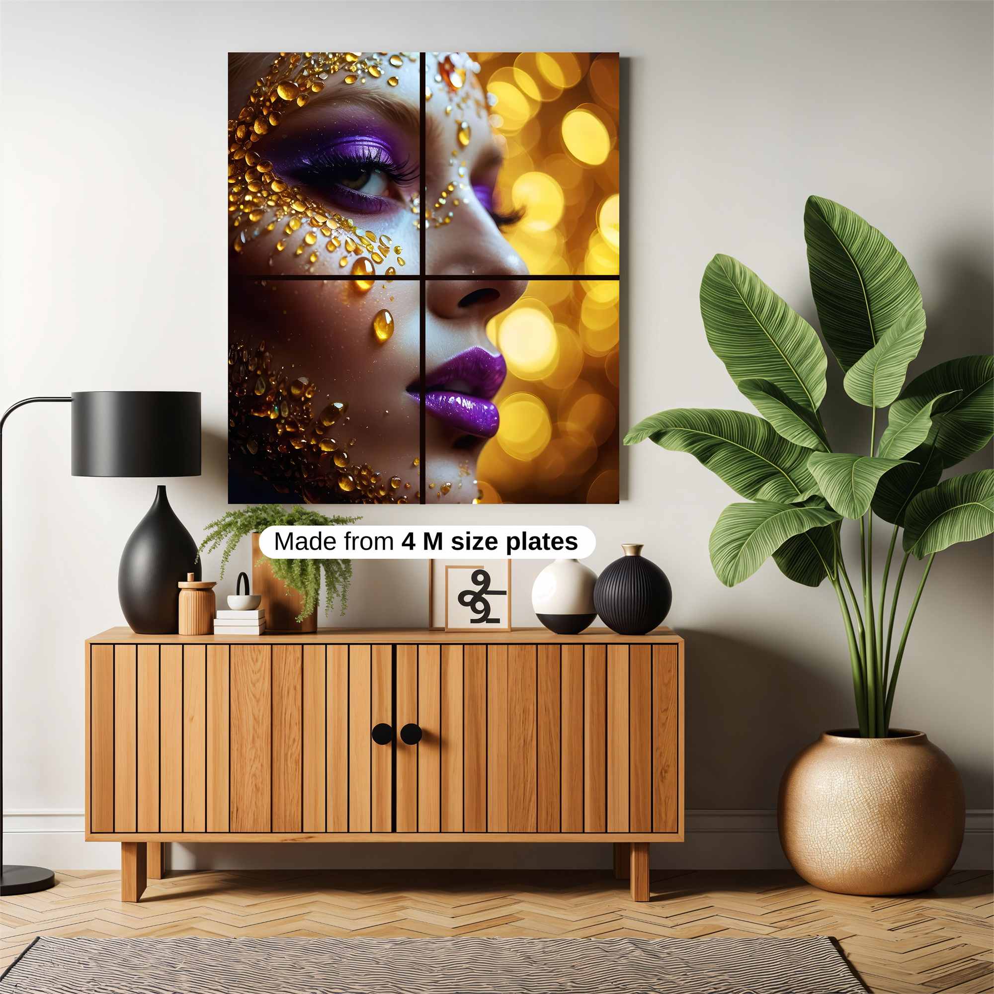 Gilded Enigma Safe Wall Magnetic / M