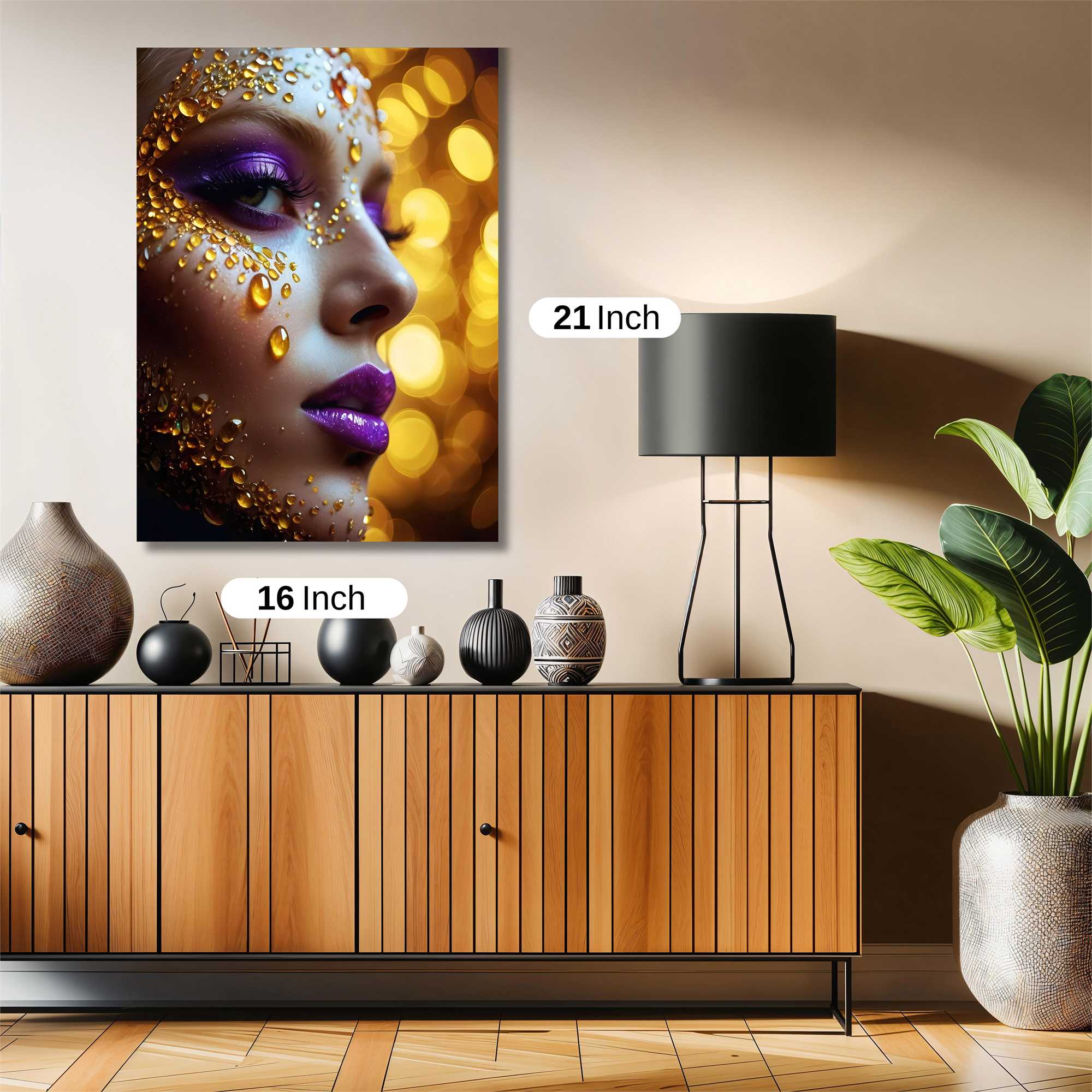 Gilded Enigma Safe Wall Magnetic / M