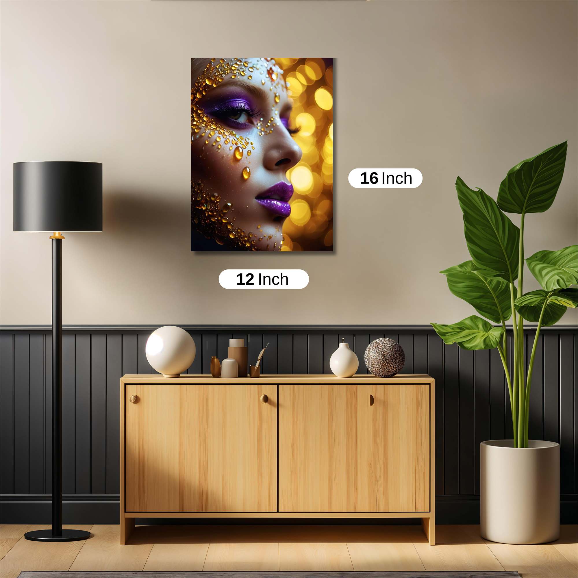 Gilded Enigma Safe Wall Magnetic / M