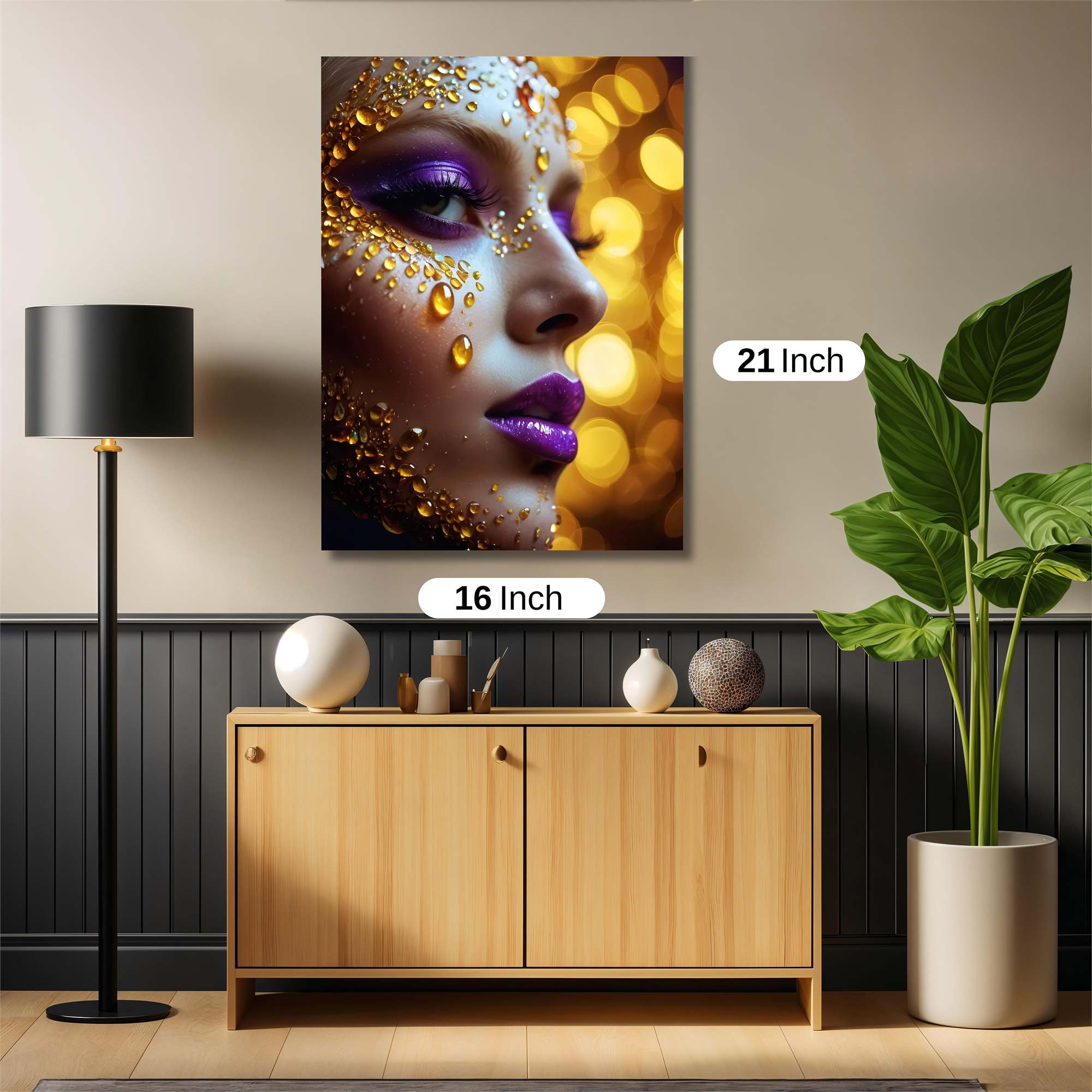 Gilded Enigma Safe Wall Magnetic / M