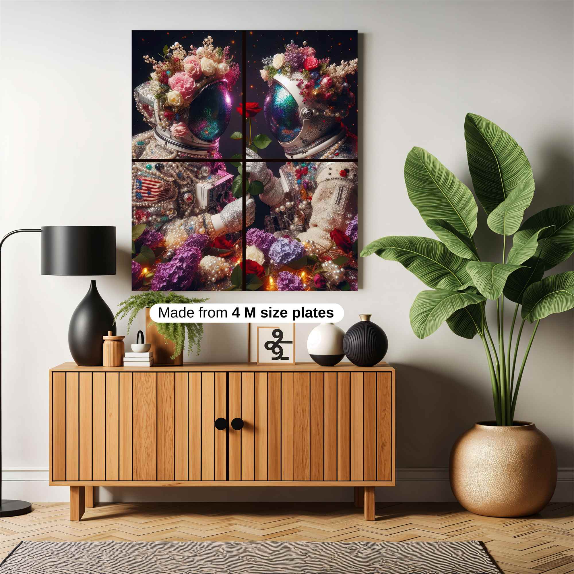 Astronauts Enchanting Safe Wall Magnetic / M