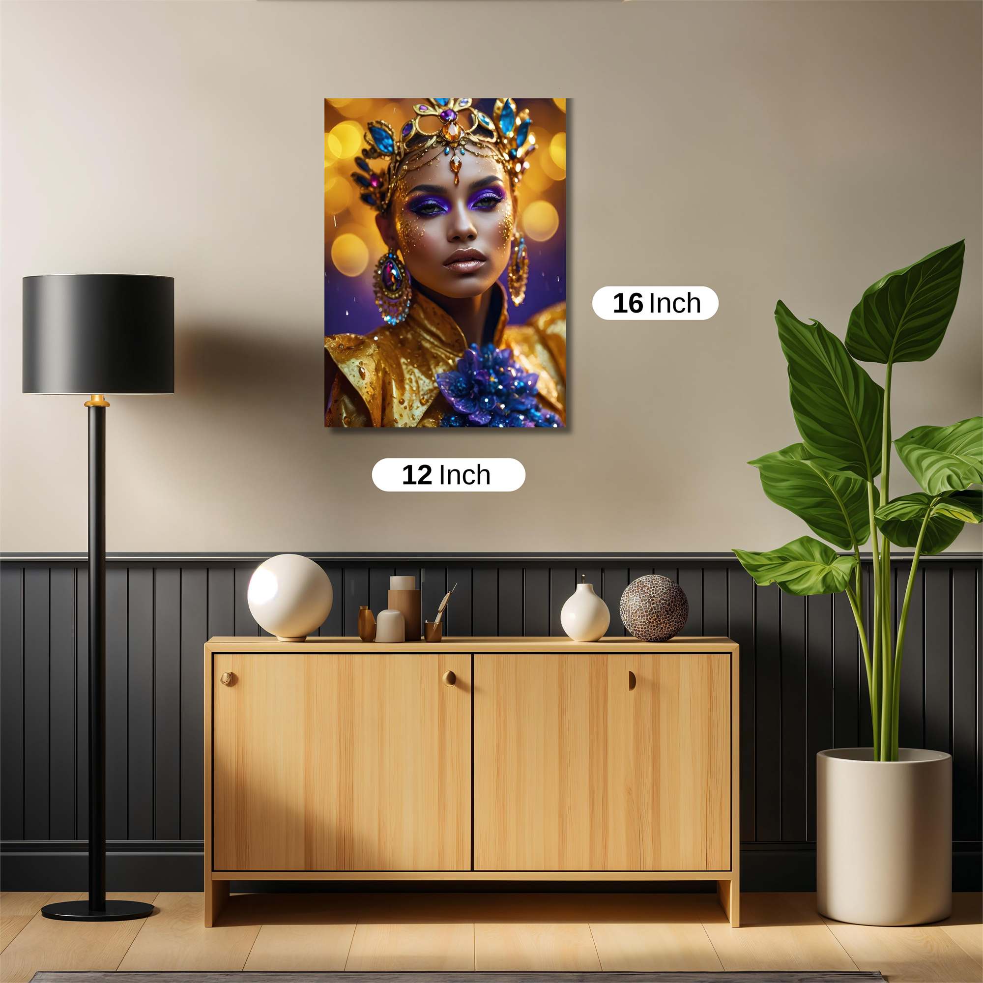 Queenly Radiance Safe Wall Magnetic / M