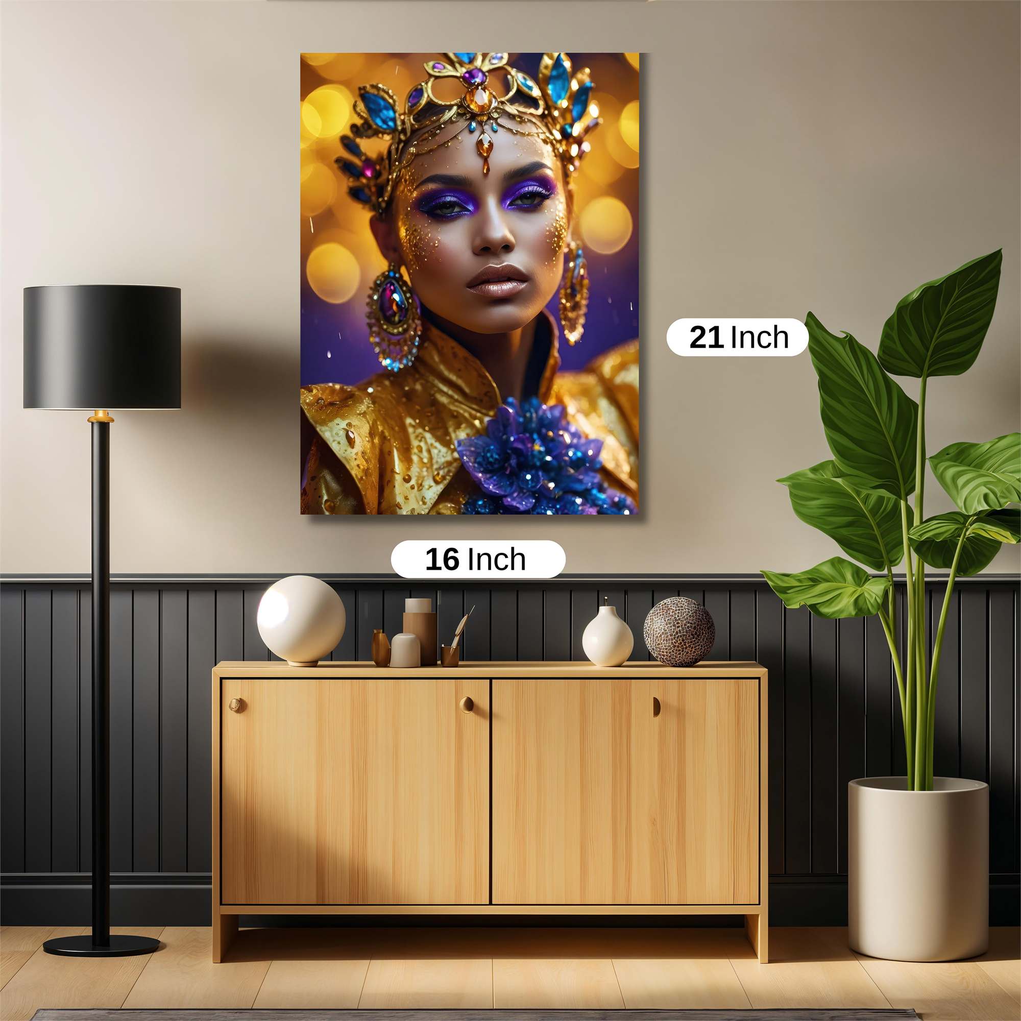Queenly Radiance Safe Wall Magnetic / M