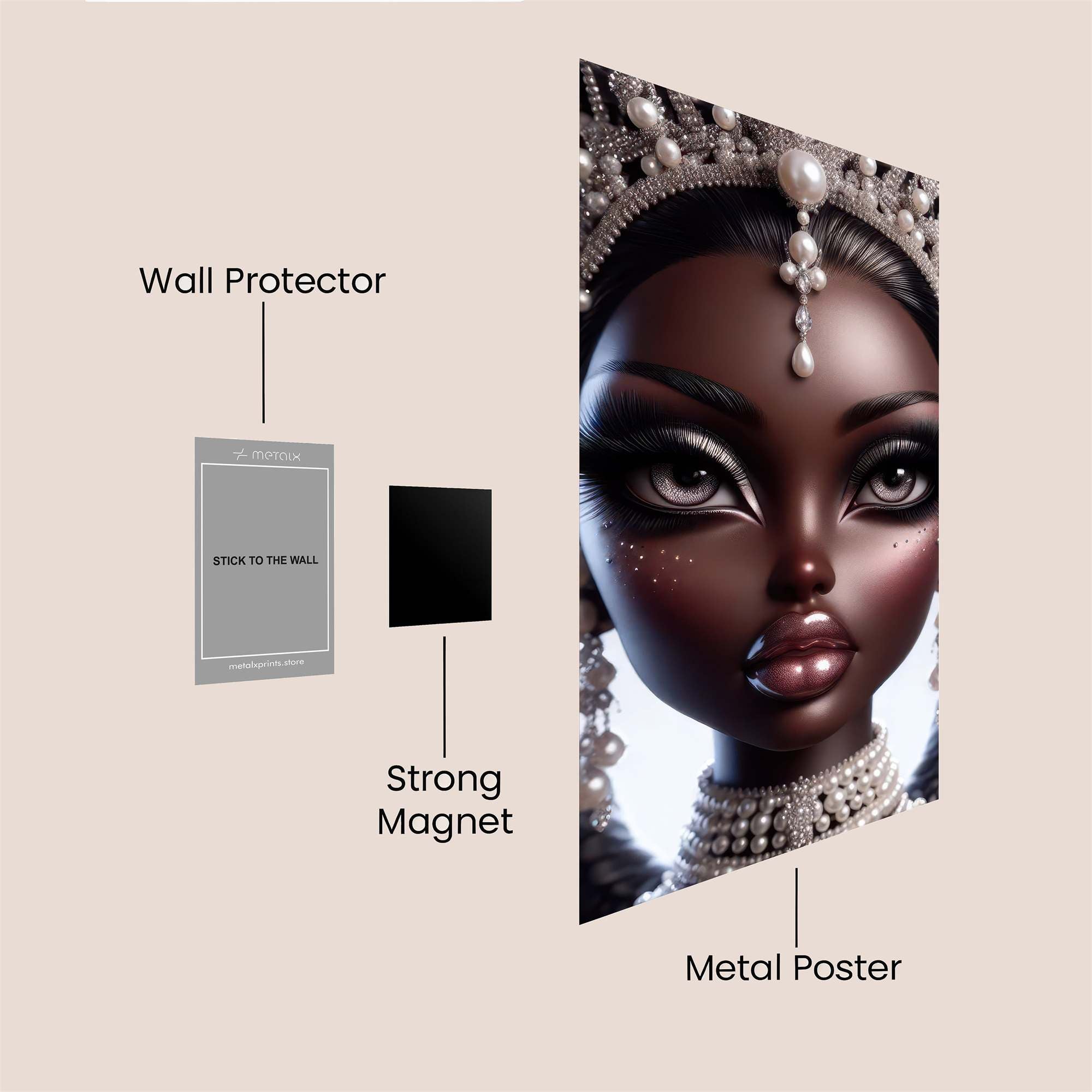 Angelica Majestic Safe Wall Magnetic / M