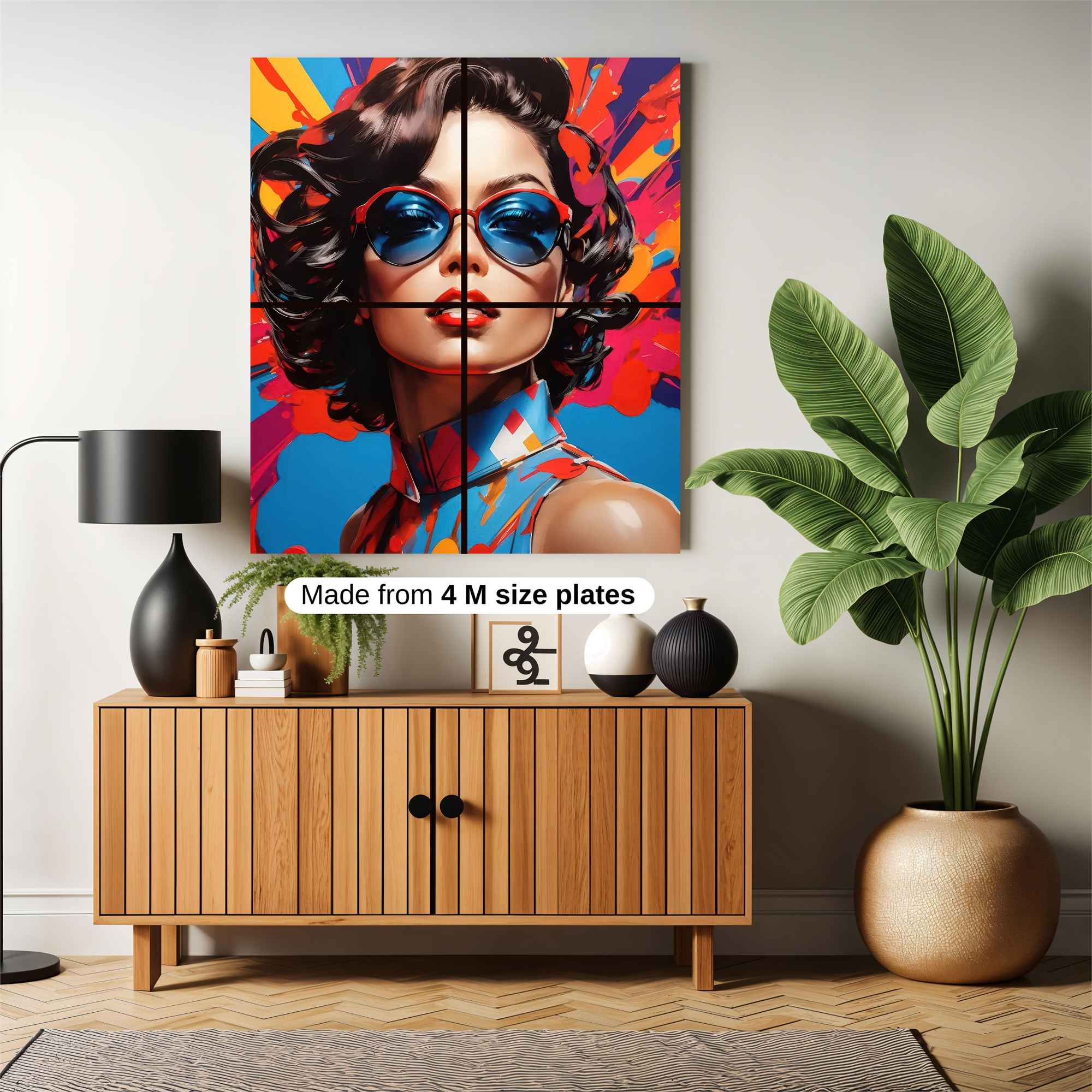Vibrant Vogue Safe Wall Magnetic / M