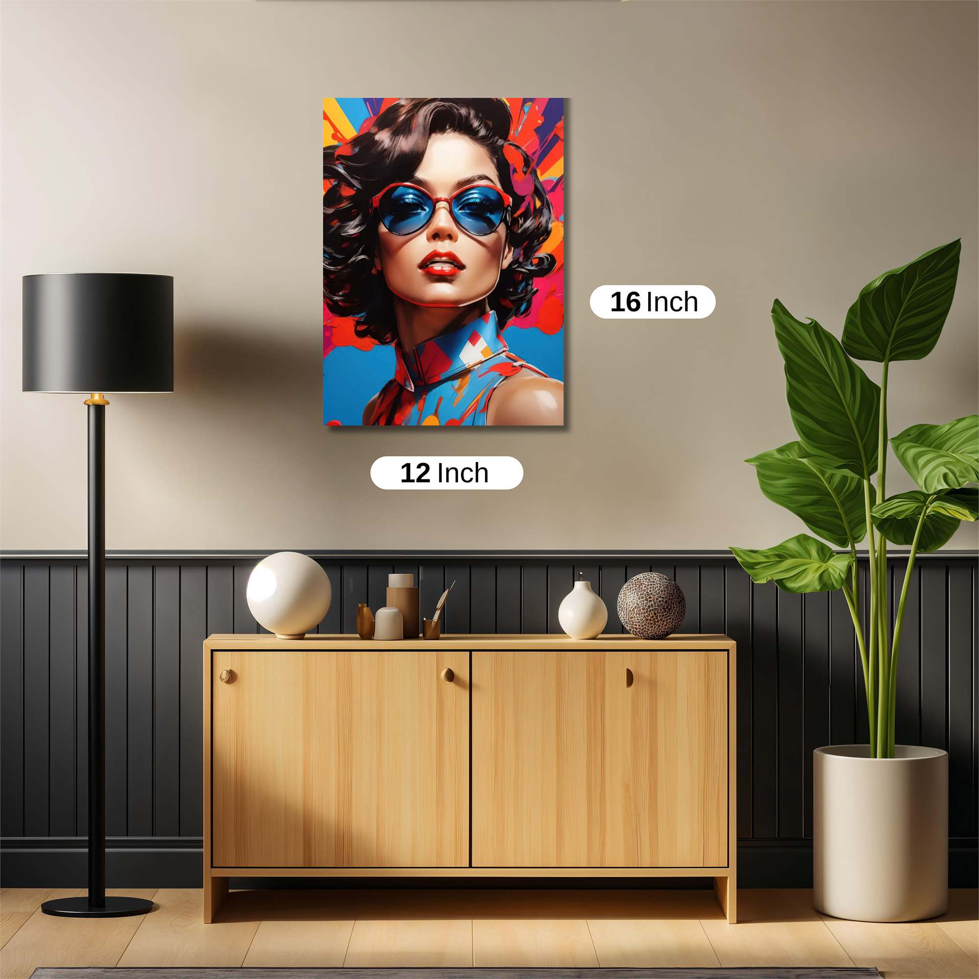 Vibrant Vogue Safe Wall Magnetic / M