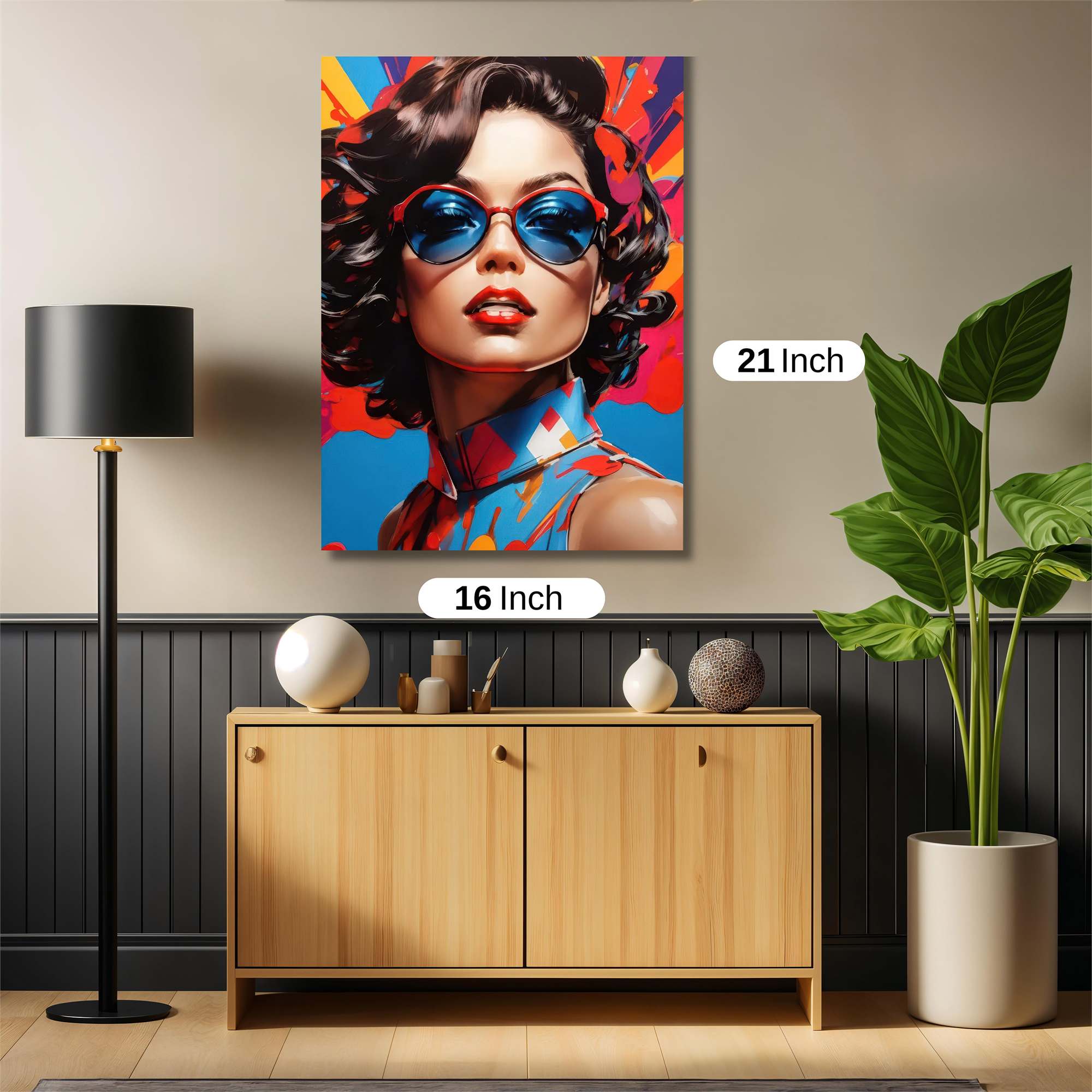 Vibrant Vogue Safe Wall Magnetic / M