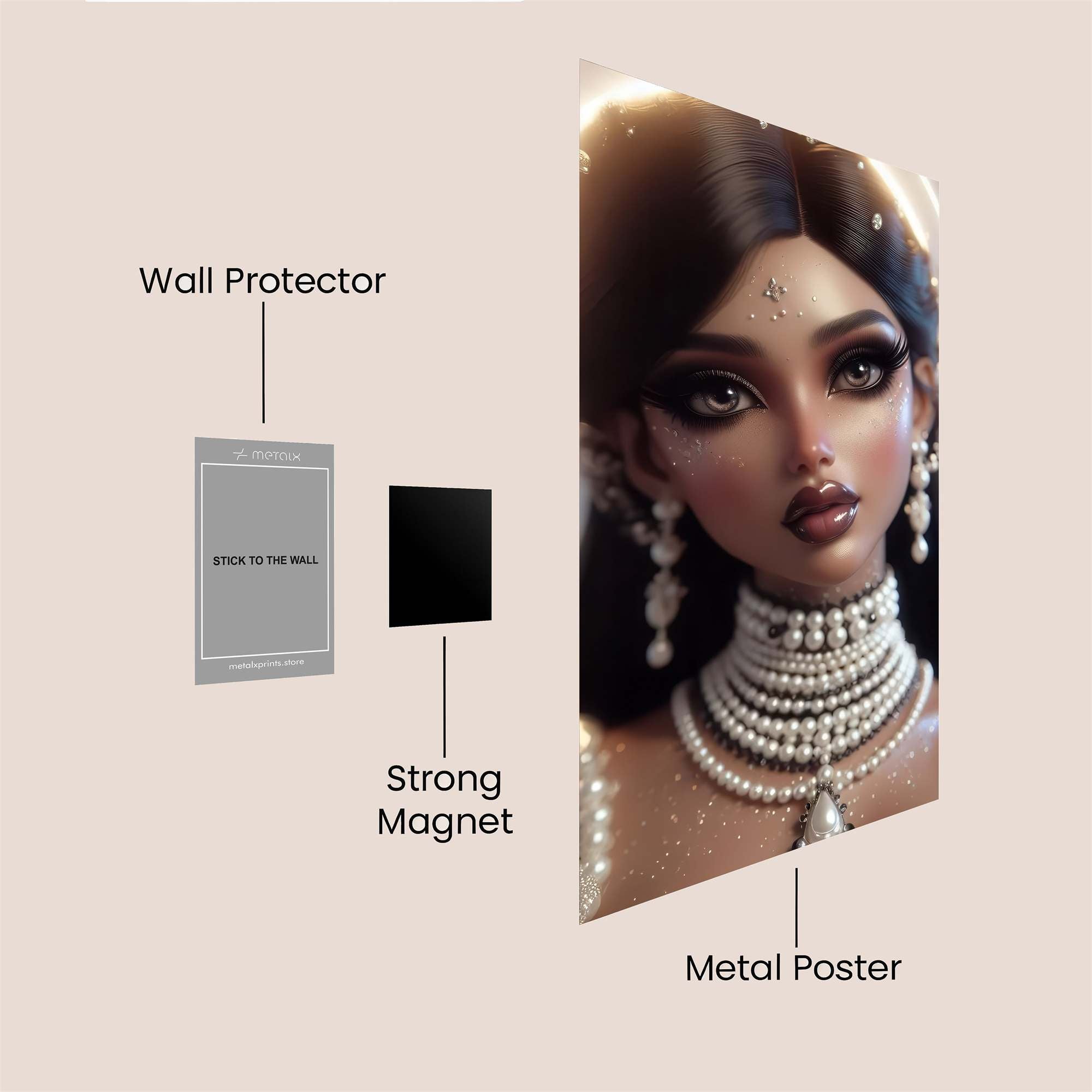 Angelica Radiance Safe Wall Magnetic / M