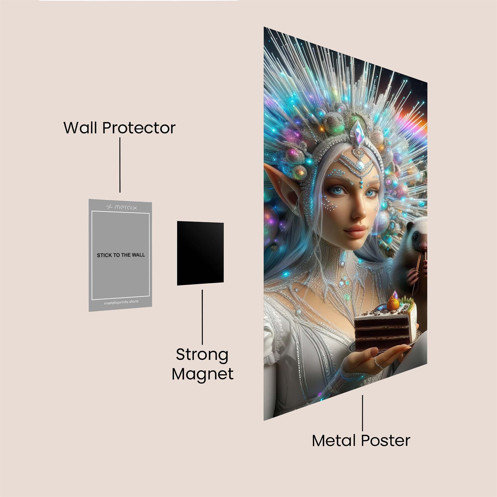 Elf Enchantment Safe Wall Magnetic / M