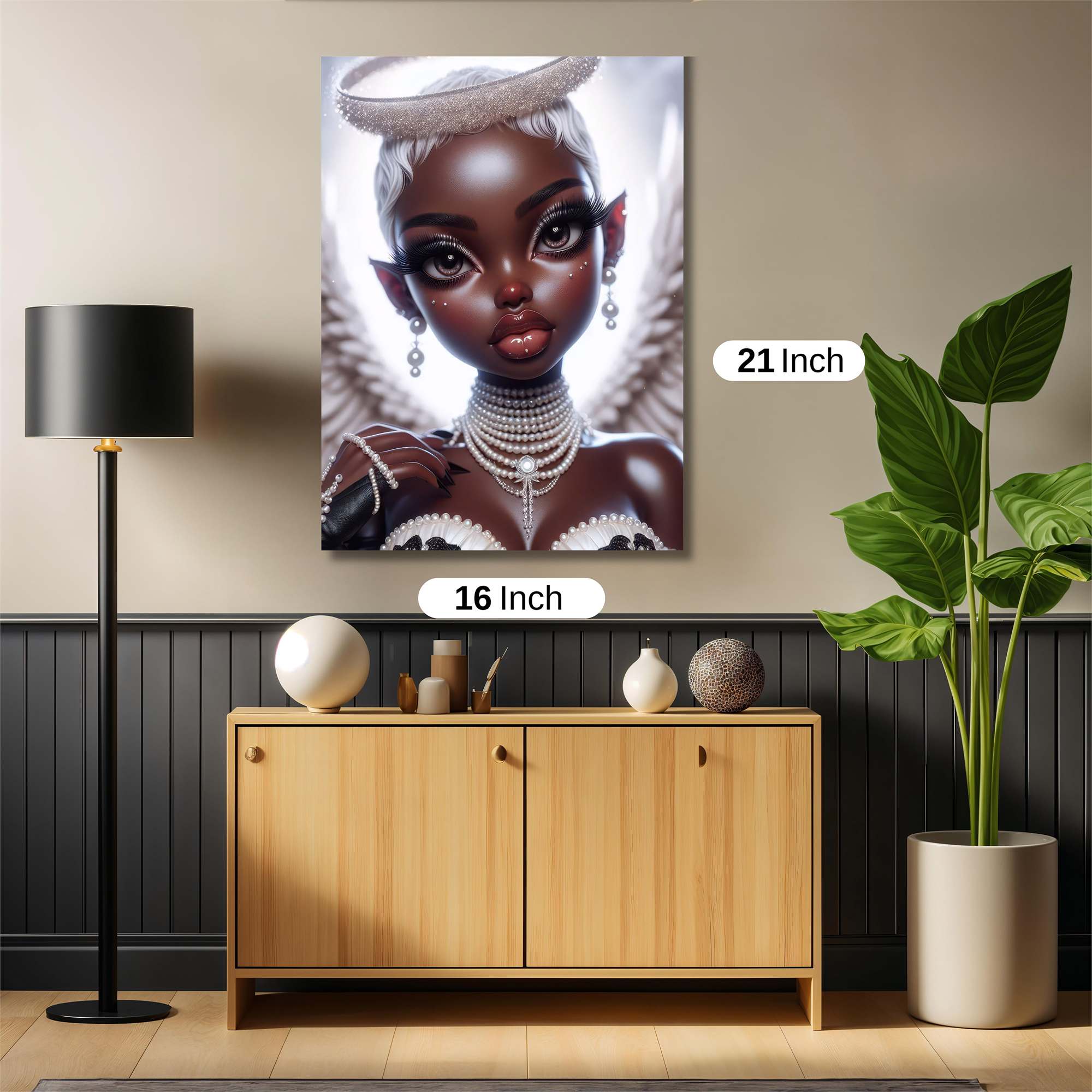 Angelic Aura Safe Wall Magnetic / M