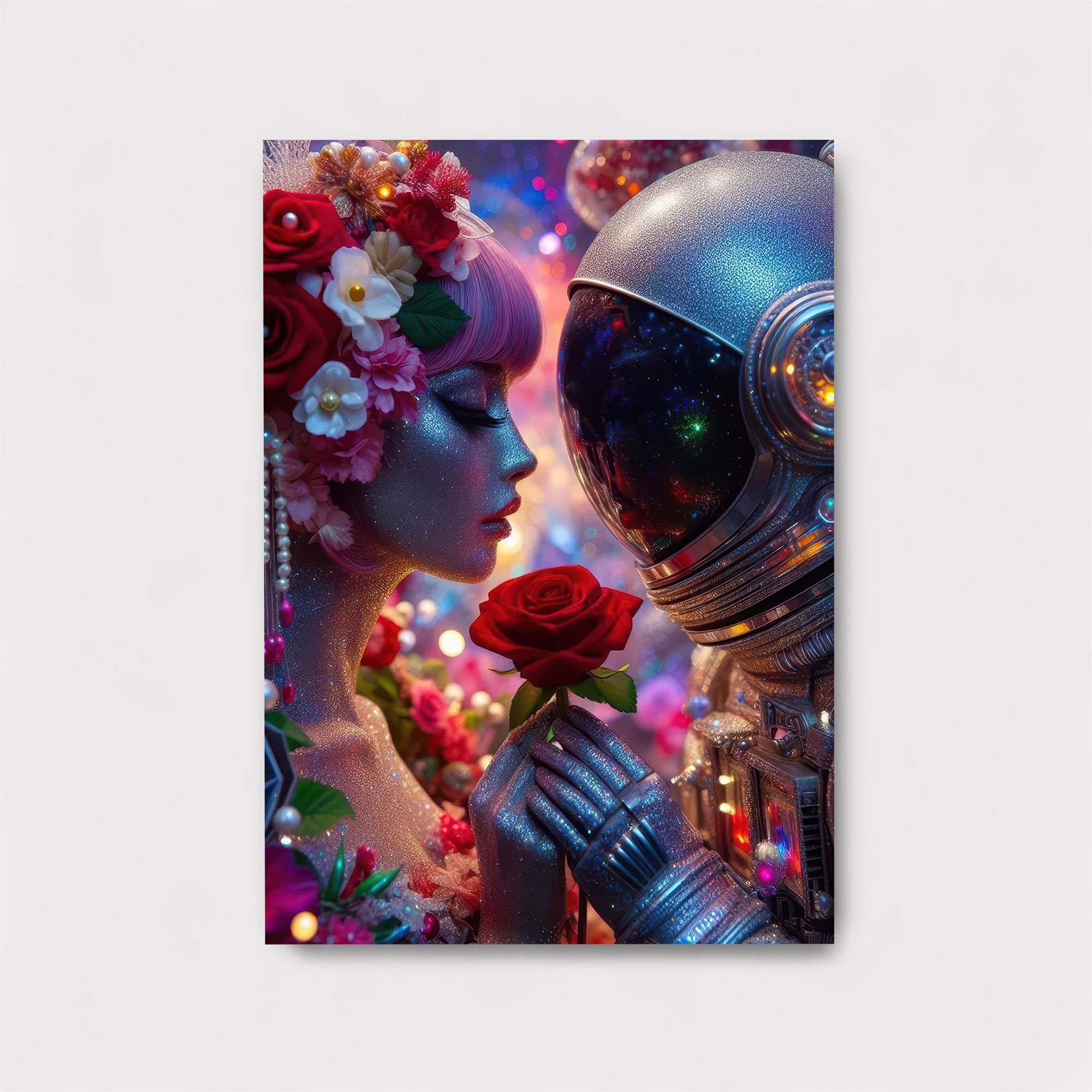 Floral Romance Safe Wall Magnetic / M