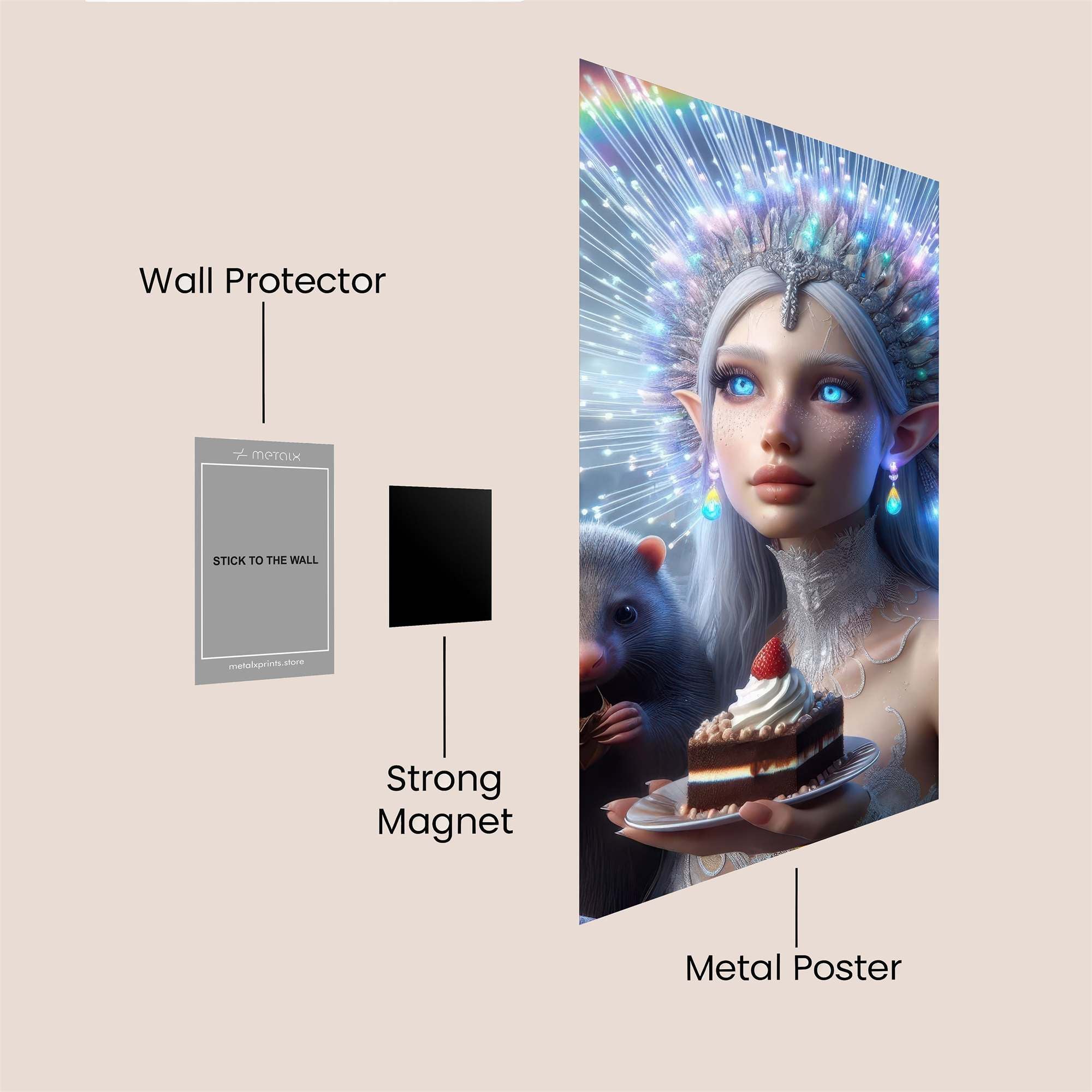 Elf Enchantment Safe Wall Magnetic / M