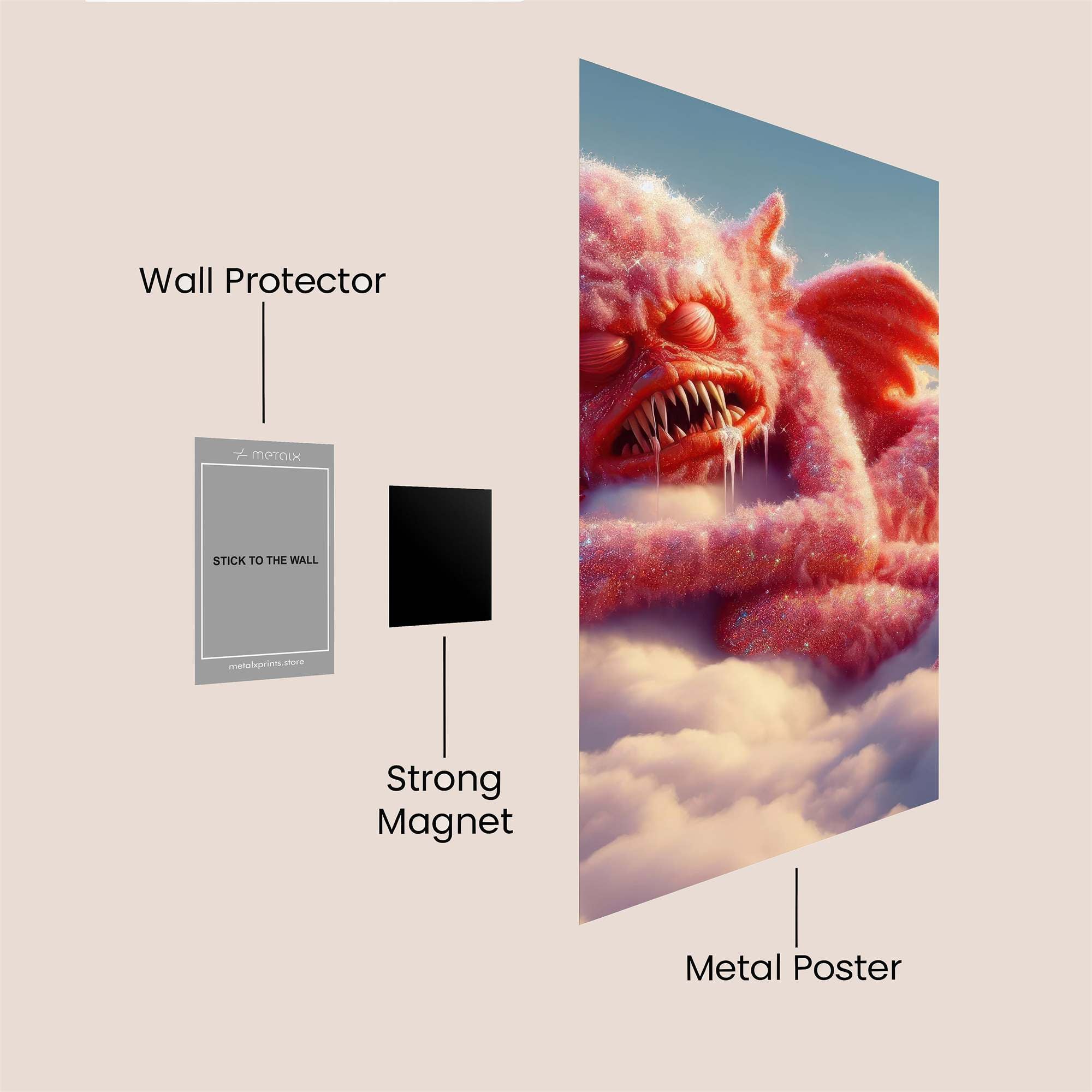 Gargoyle Dream Safe Wall Magnetic / M