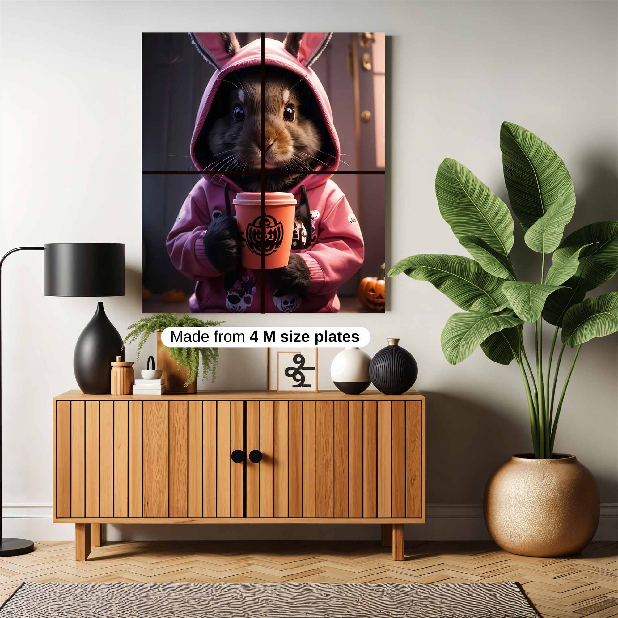 Bunny Bliss Safe Wall Magnetic / M