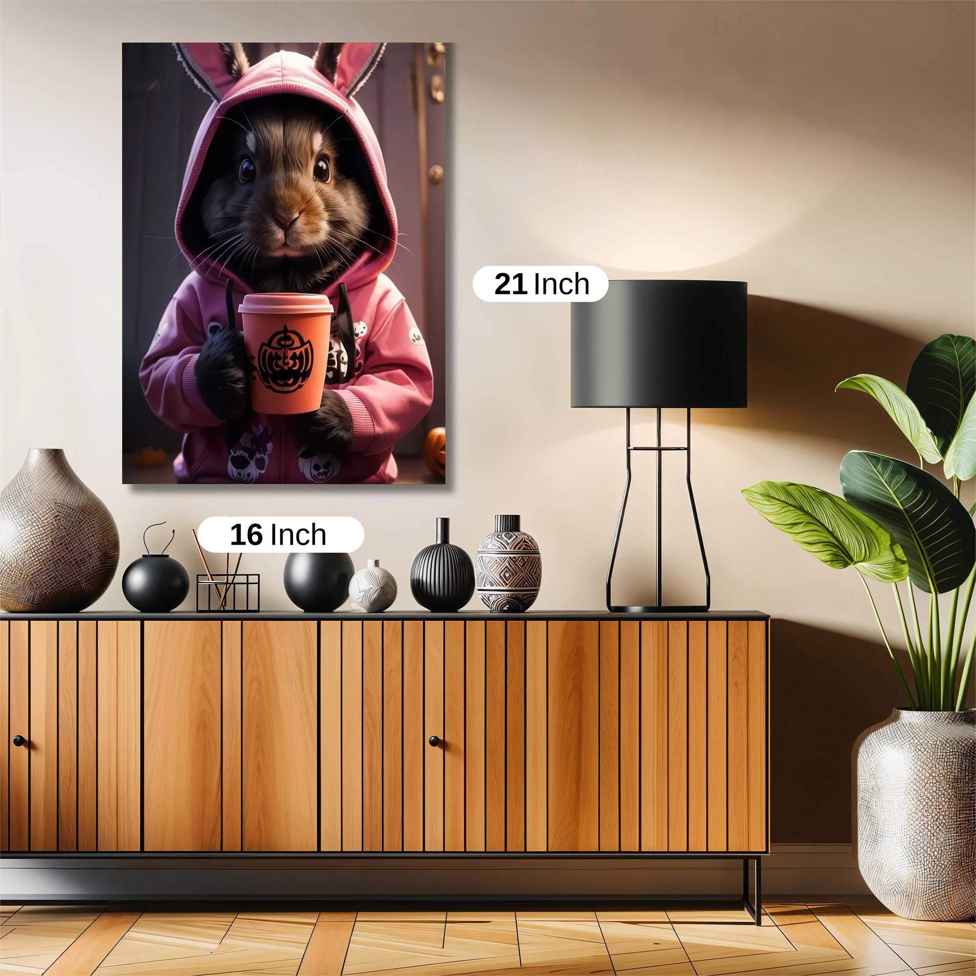 Bunny Bliss Safe Wall Magnetic / M