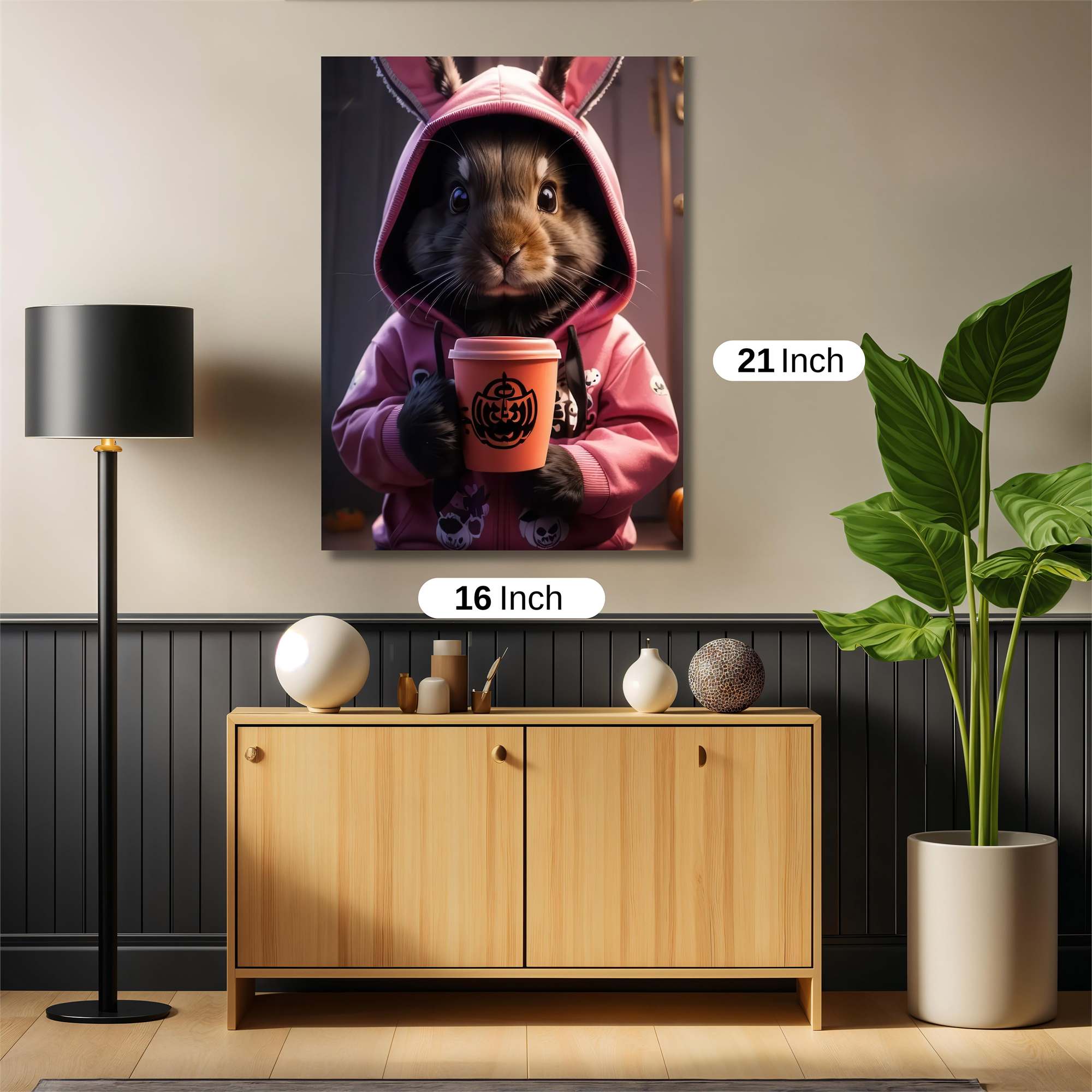 Bunny Bliss Safe Wall Magnetic / M