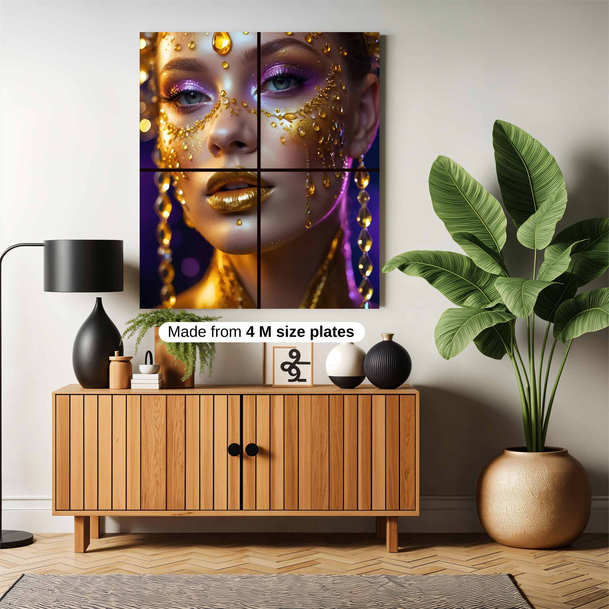 Golden Enchantment Safe Wall Magnetic / M