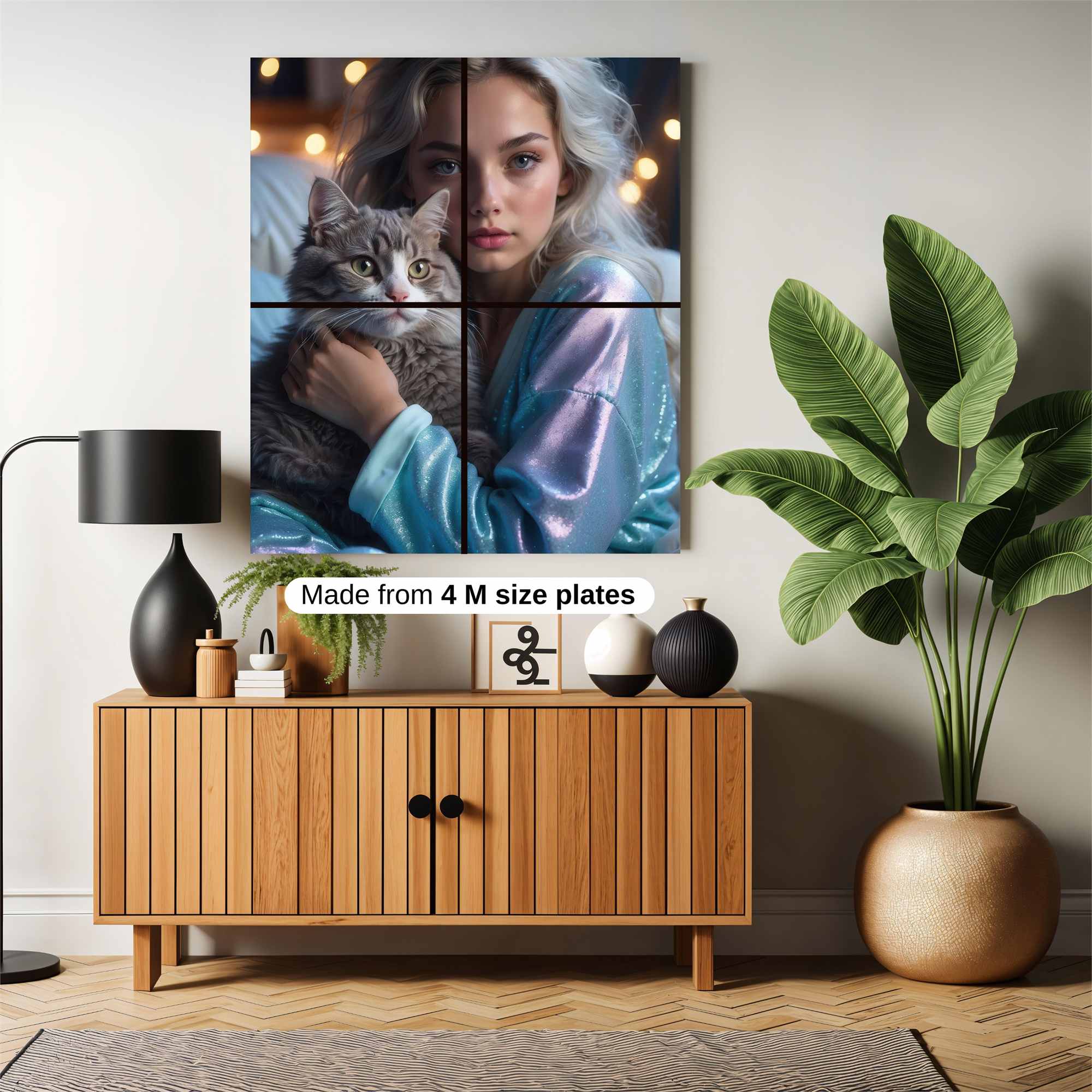 Cat Serenity Safe Wall Magnetic / M