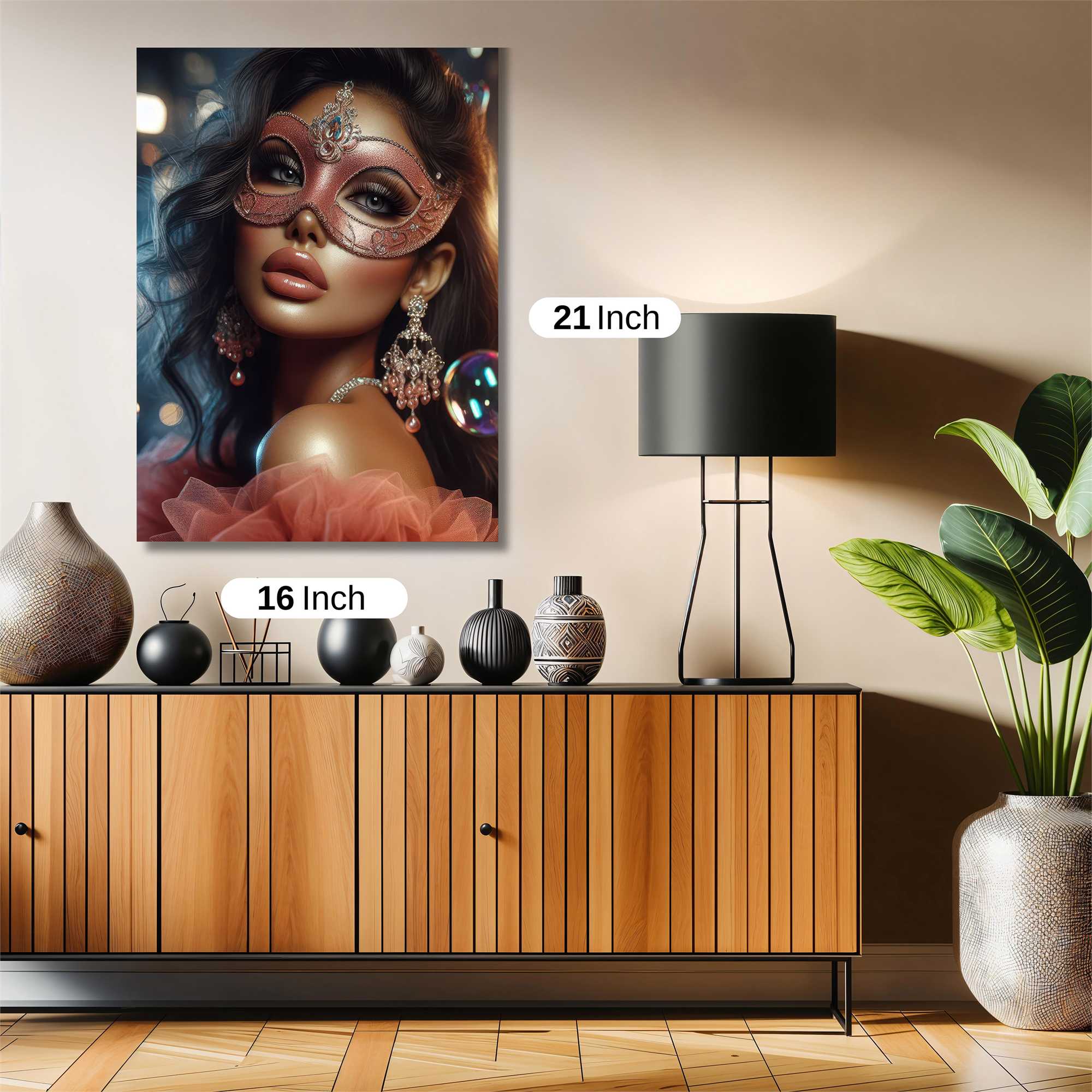 Masquerade Elegance Safe Wall Magnetic / M