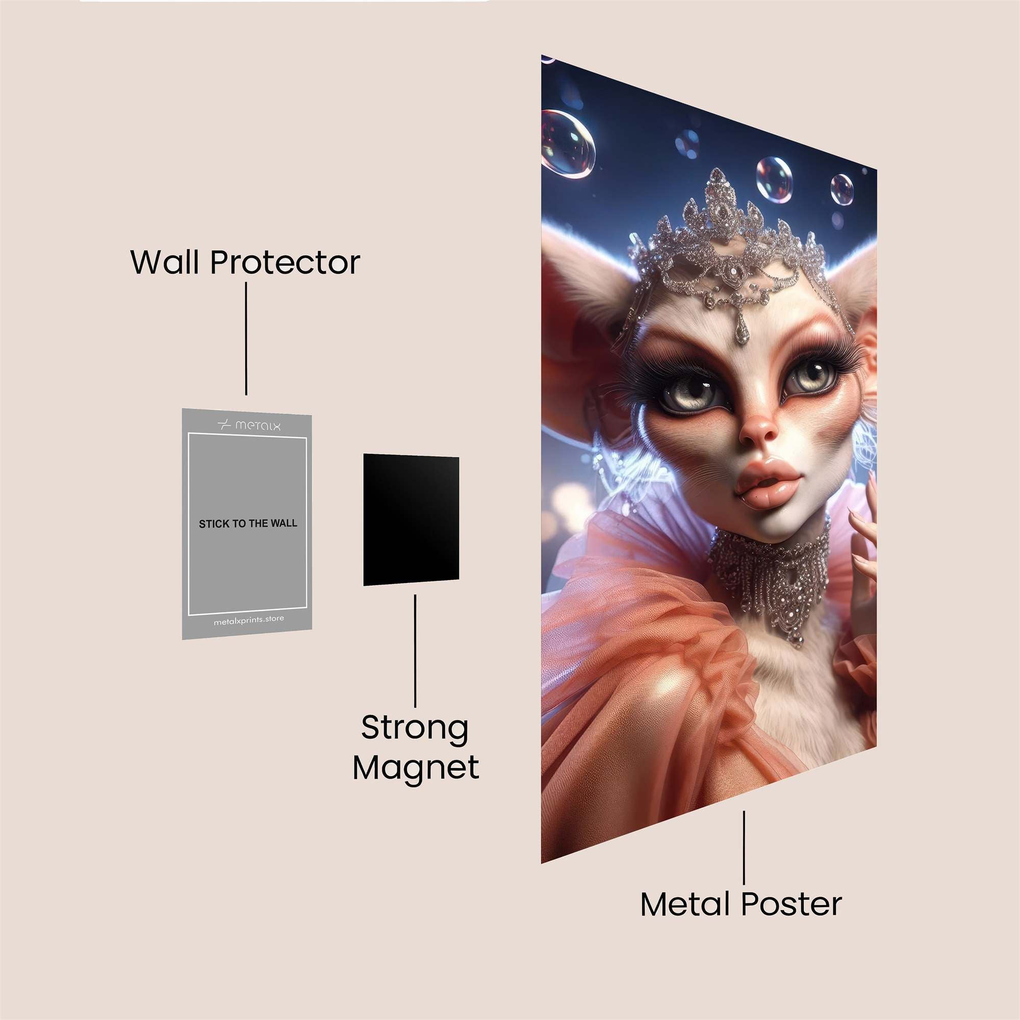 Fae Enchantment Safe Wall Magnetic / M