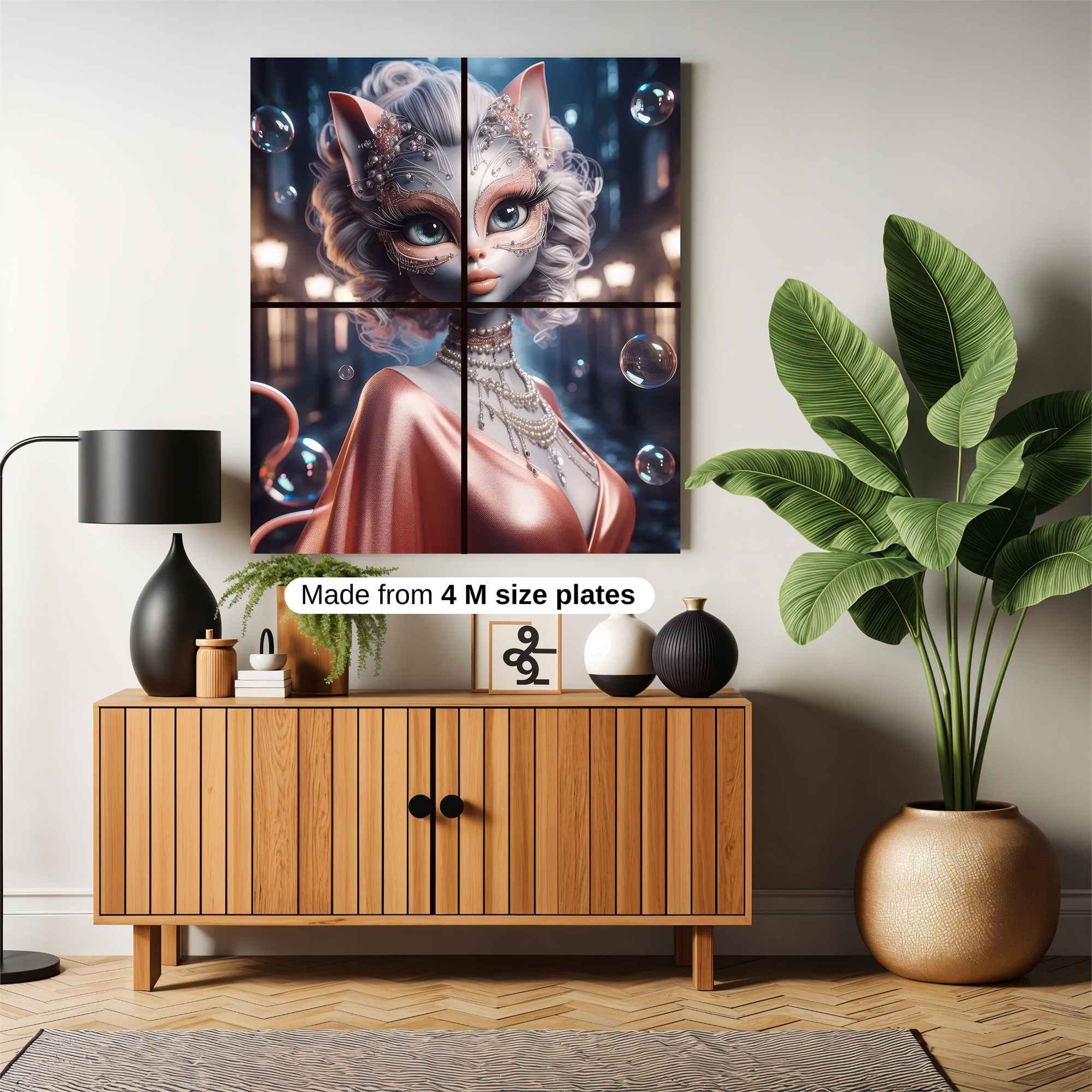 Cat Enchantress Safe Wall Magnetic / M