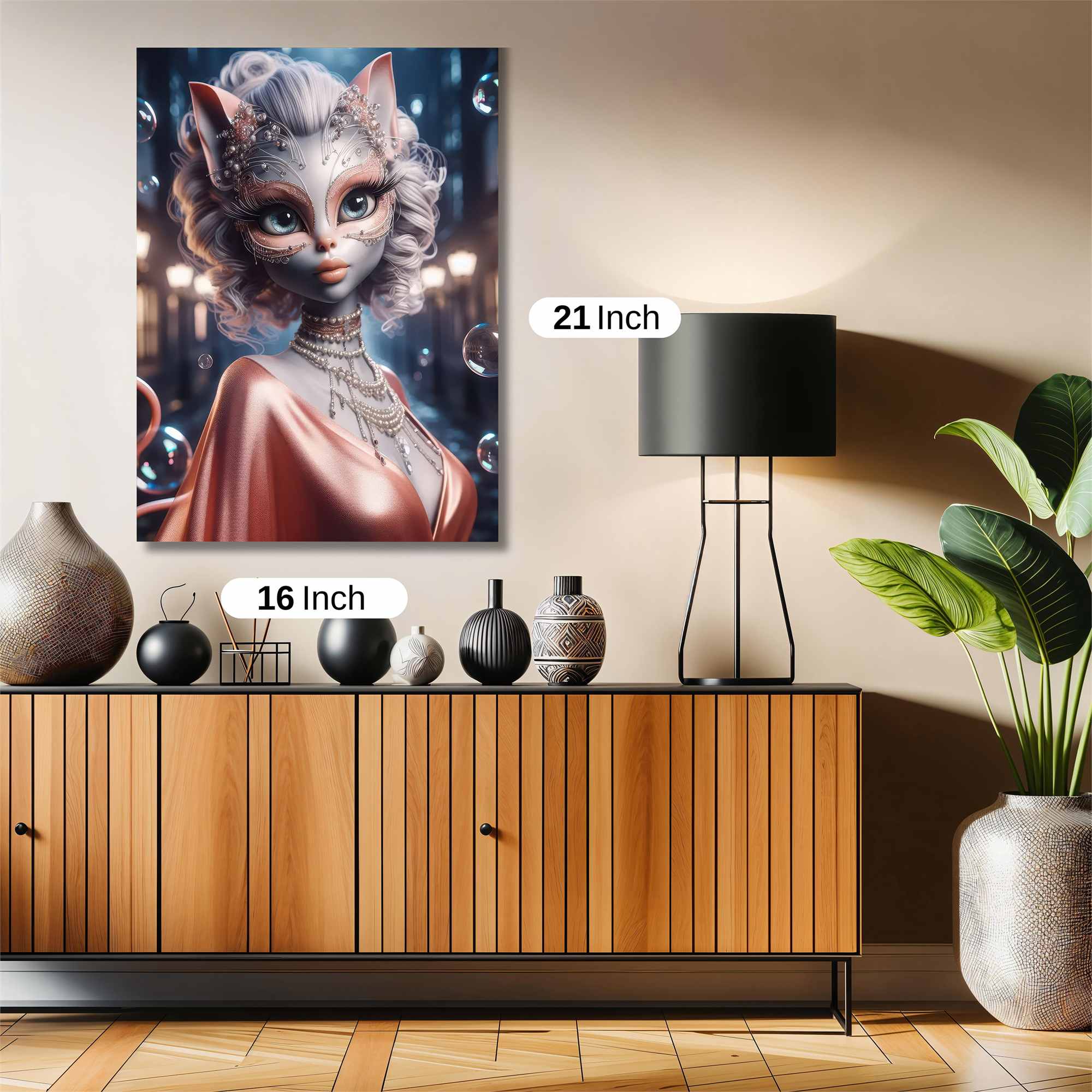 Cat Enchantress Safe Wall Magnetic / M