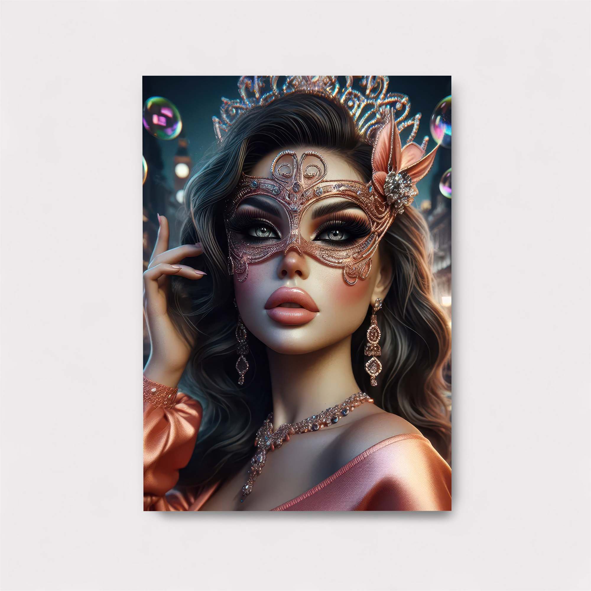 Masquerade Enchantment Safe Wall Magnetic / M